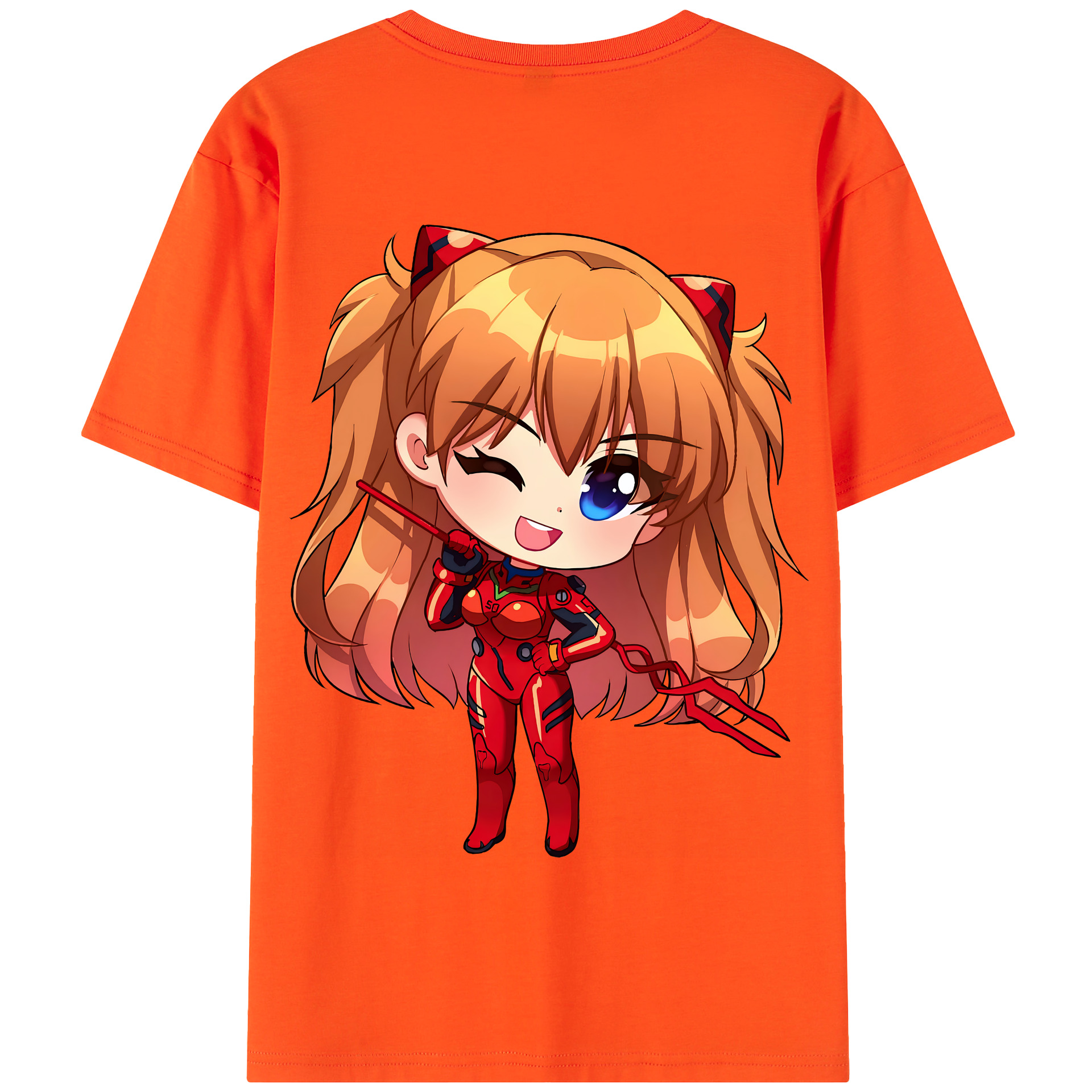 （画像用） EVA 新世紀エヴァンゲリオン 綿100％半袖Tシャツ（背面プリント）