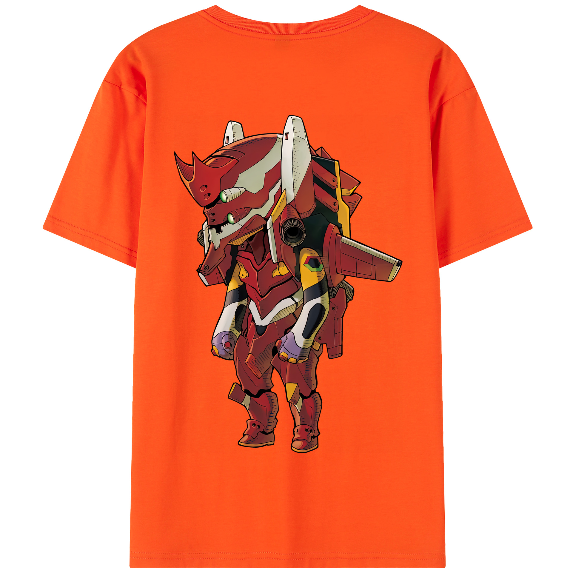 （画像用） EVA 新世紀エヴァンゲリオン 綿100％半袖Tシャツ（背面プリント）
