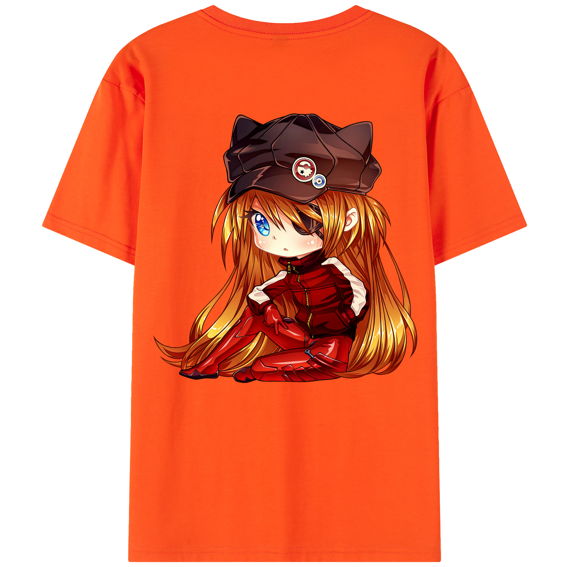（画像用） EVA 新世紀エヴァンゲリオン 綿100％半袖Tシャツ（背面プリント）