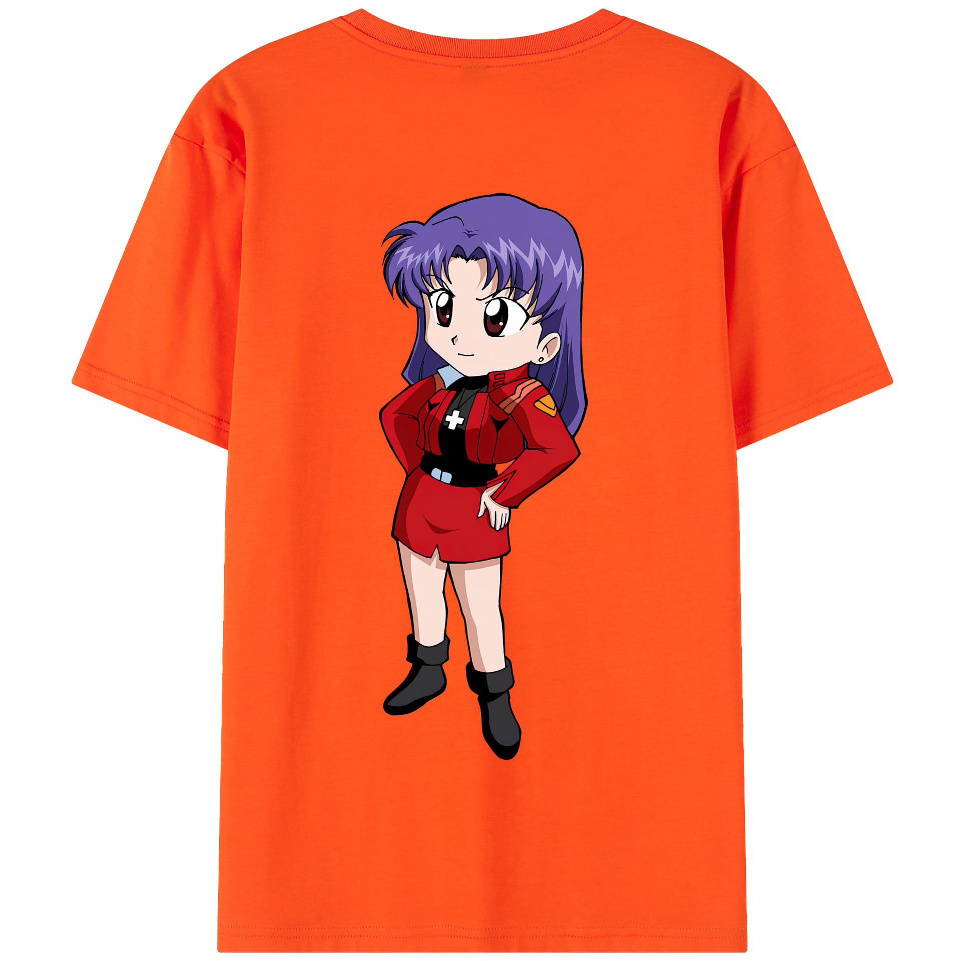 （画像用） EVA 新世紀エヴァンゲリオン 綿100％半袖Tシャツ（背面プリント）