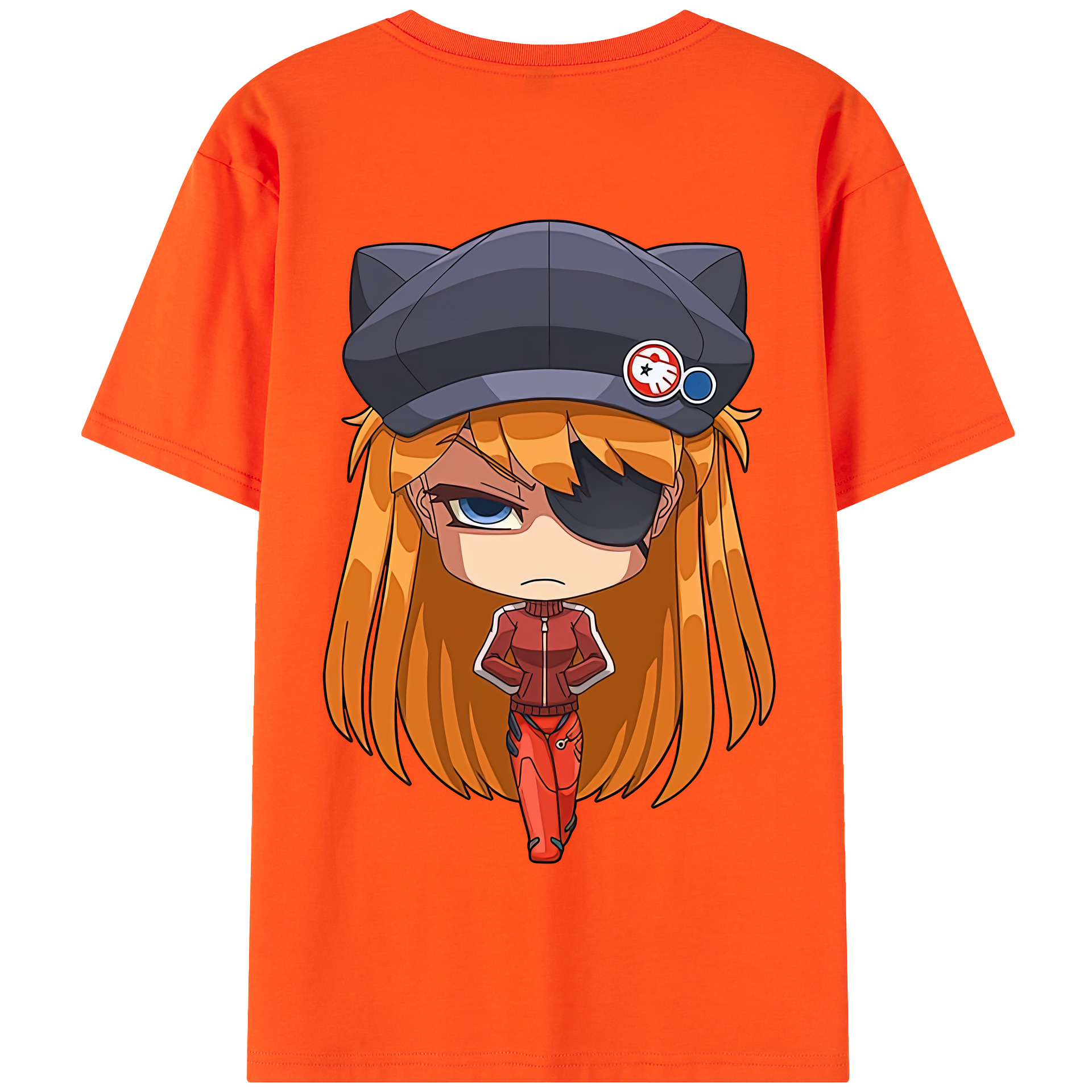 （画像用） EVA 新世紀エヴァンゲリオン 綿100％半袖Tシャツ（背面プリント）