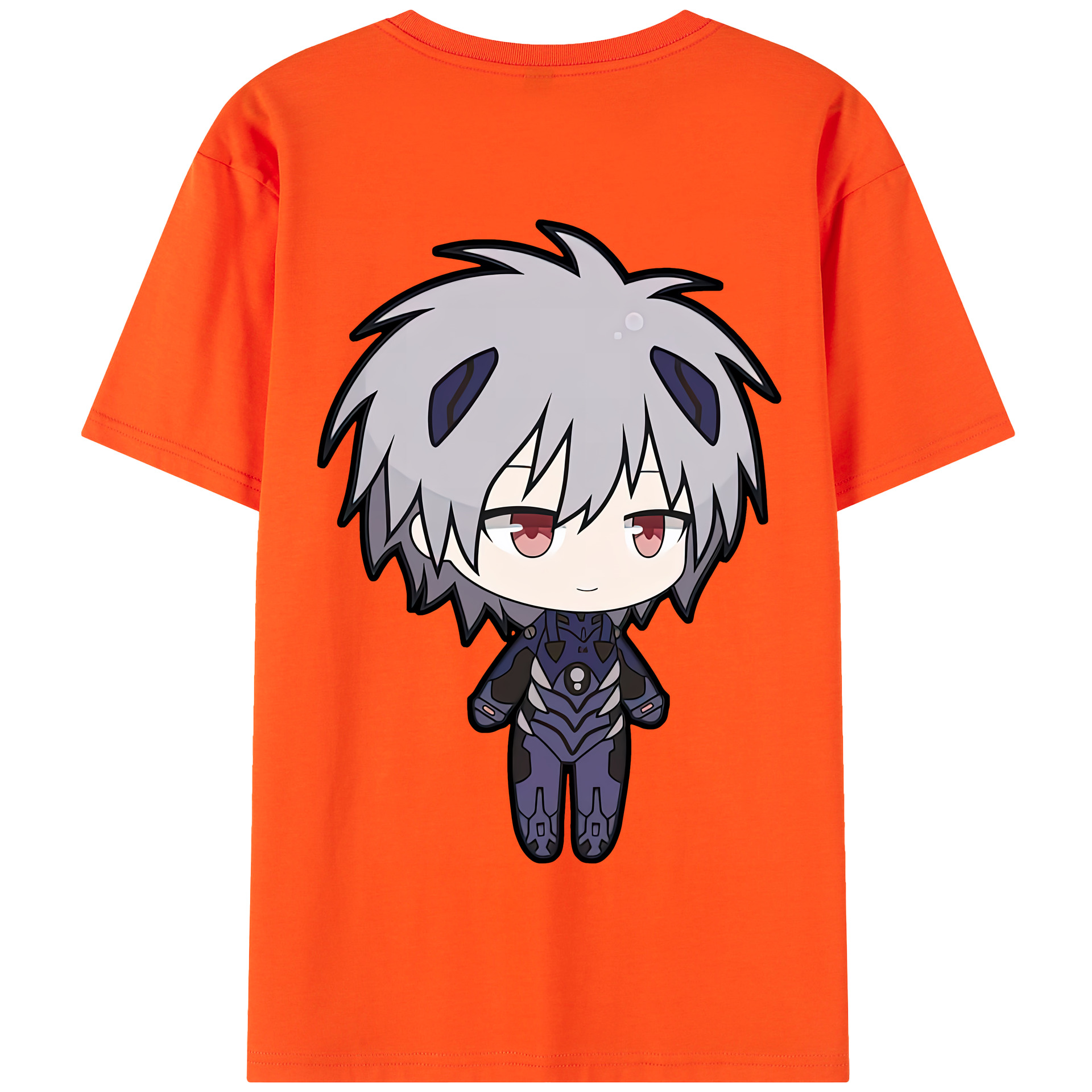 （画像用） EVA 新世紀エヴァンゲリオン 綿100％半袖Tシャツ（背面プリント）