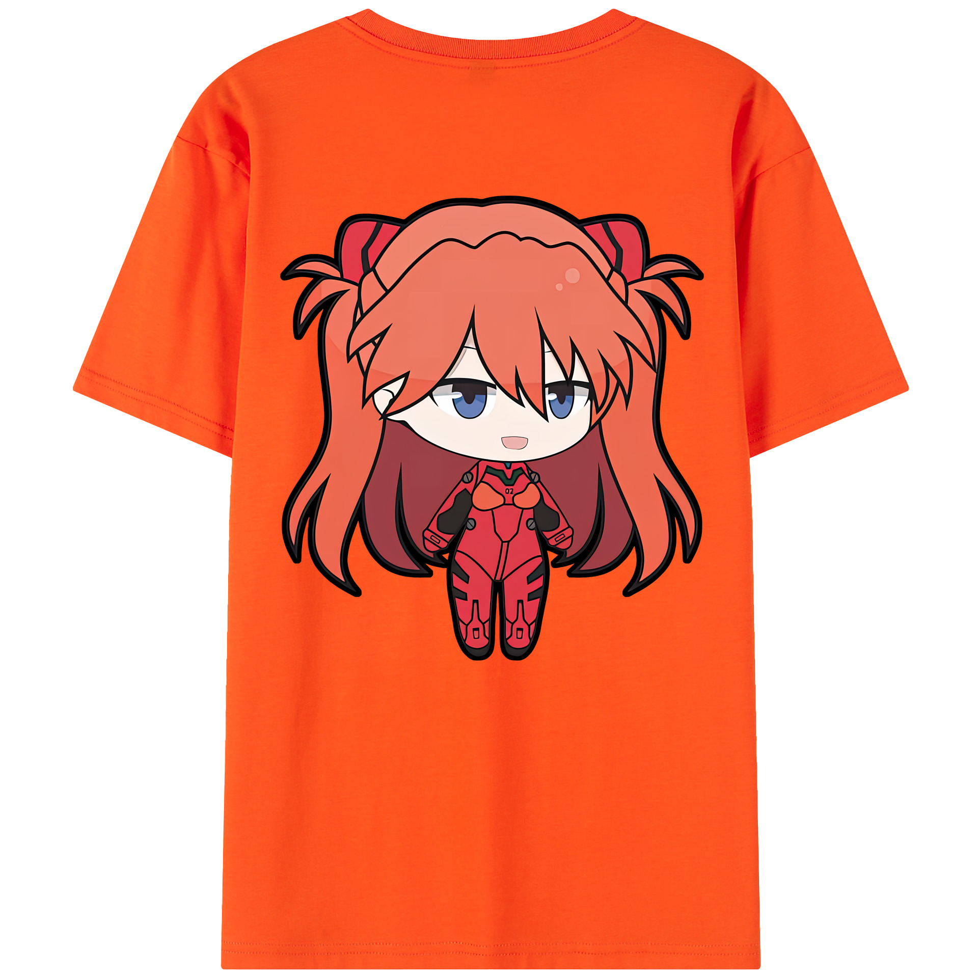 （画像用） EVA 新世紀エヴァンゲリオン 綿100％半袖Tシャツ（背面プリント）