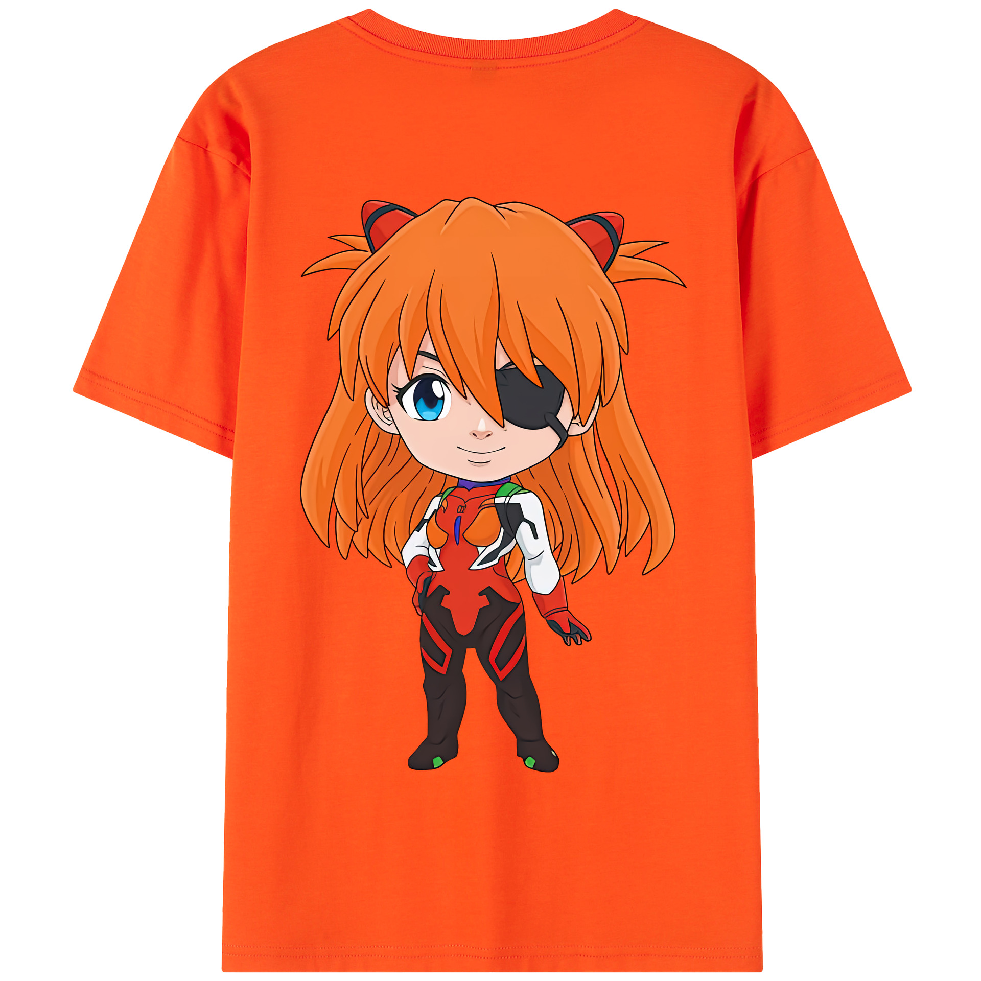 （画像用） EVA 新世紀エヴァンゲリオン 綿100％半袖Tシャツ（背面プリント）