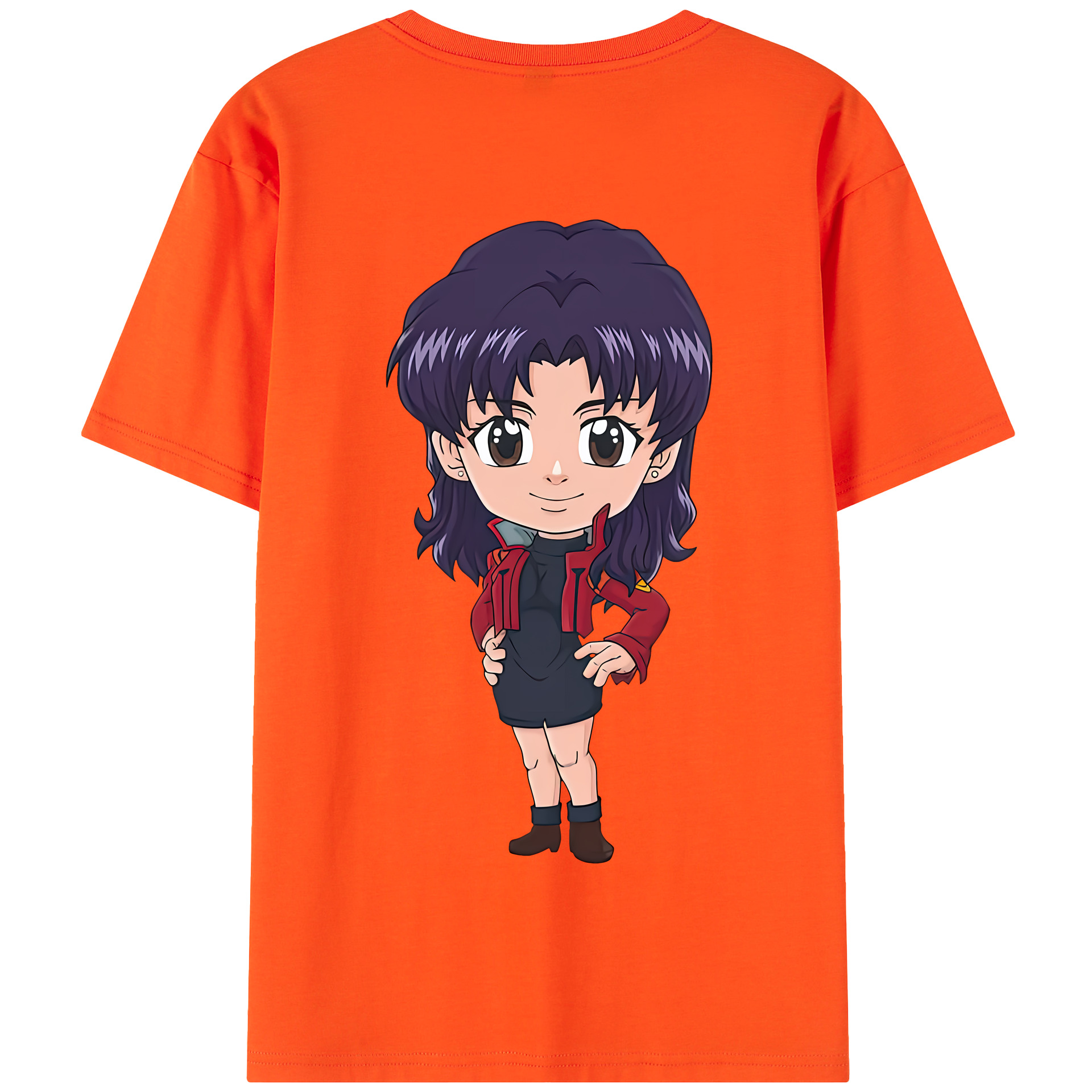 （画像用） EVA 新世紀エヴァンゲリオン 綿100％半袖Tシャツ（背面プリント）