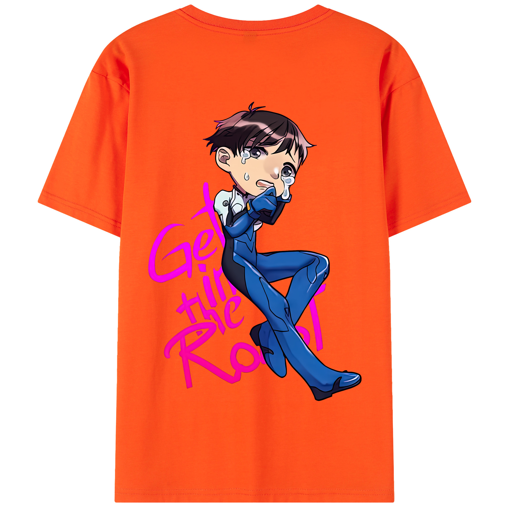 （画像用） EVA 新世紀エヴァンゲリオン 綿100％半袖Tシャツ（背面プリント）