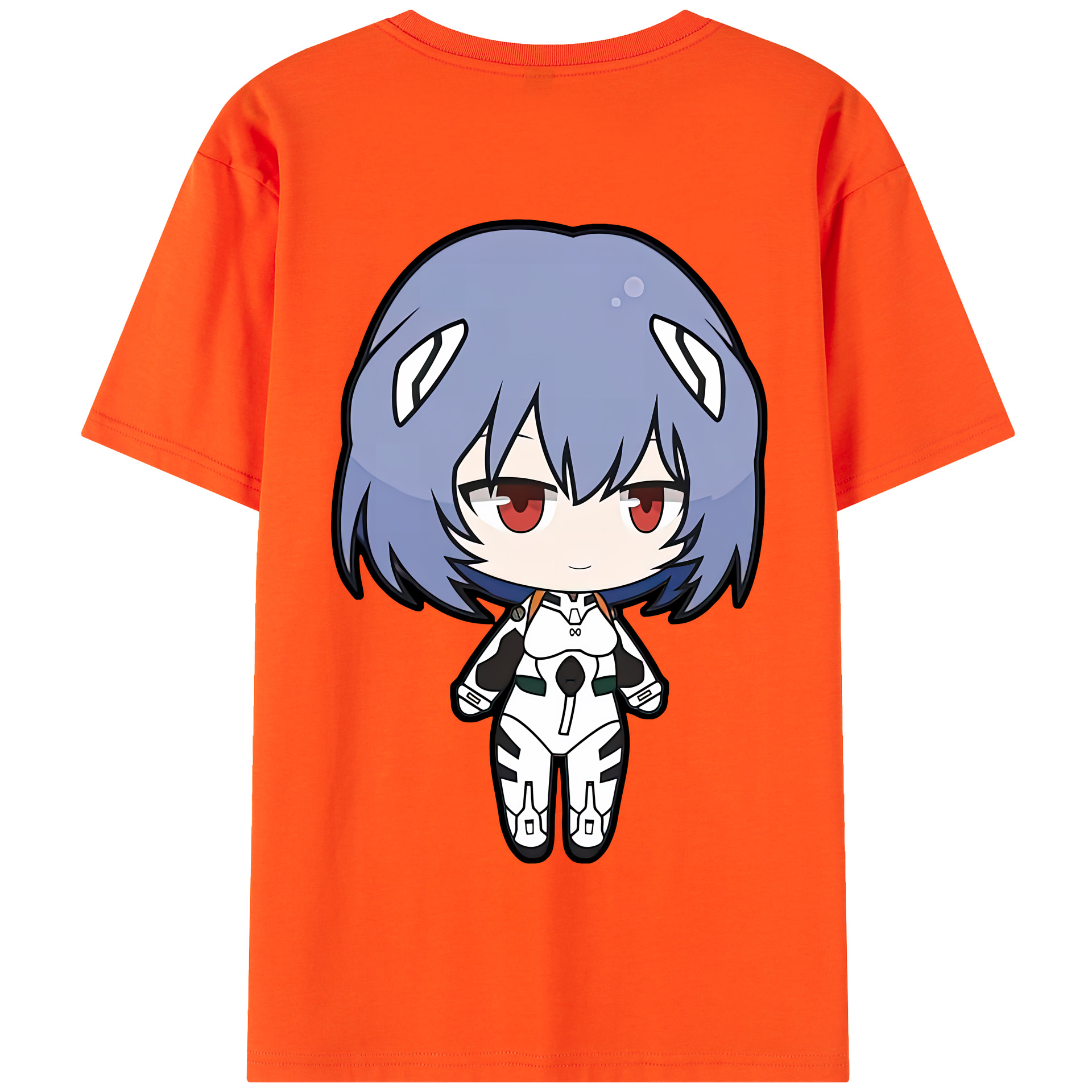 （画像用） EVA 新世紀エヴァンゲリオン 綿100％半袖Tシャツ（背面プリント）