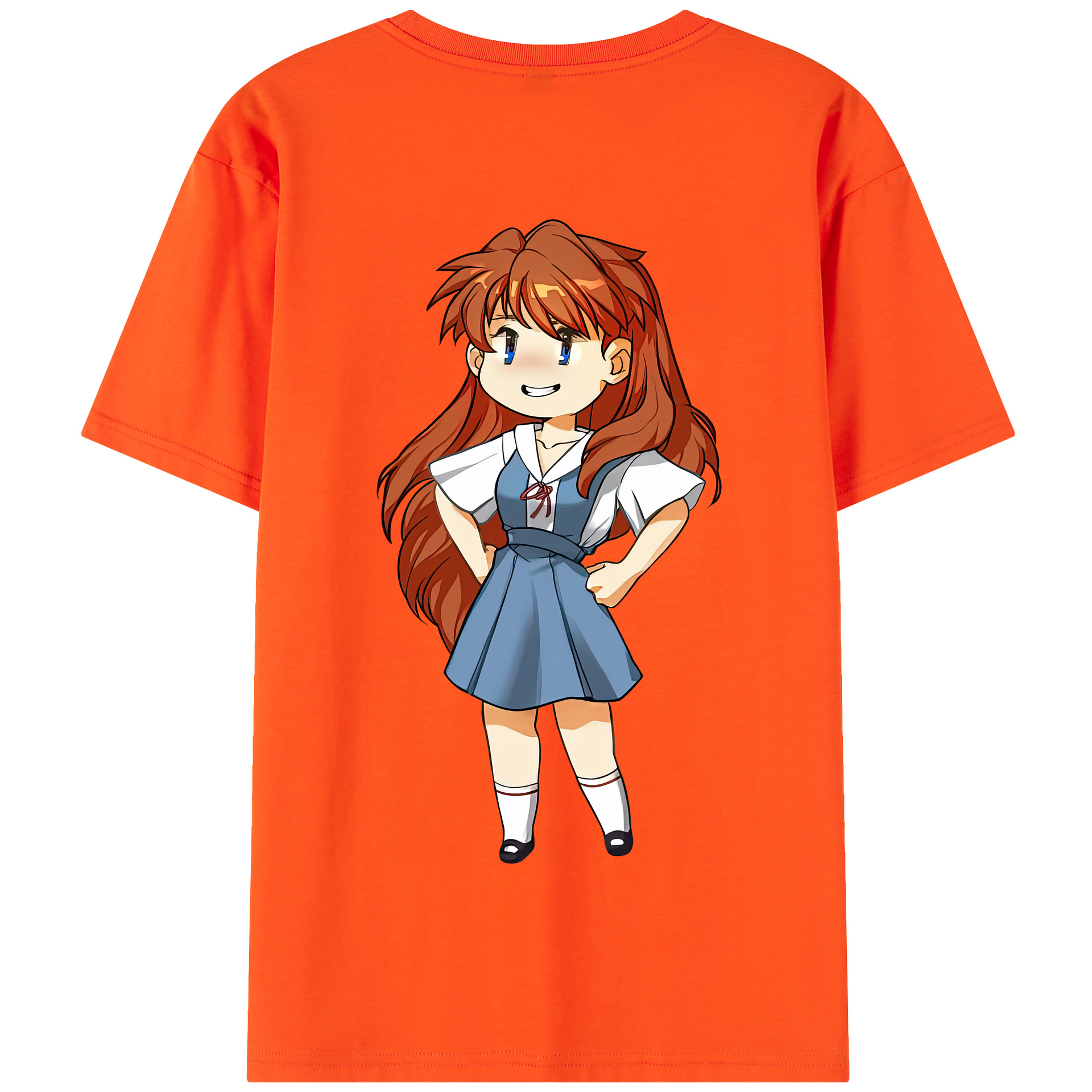 （画像用） EVA 新世紀エヴァンゲリオン 綿100％半袖Tシャツ（背面プリント）