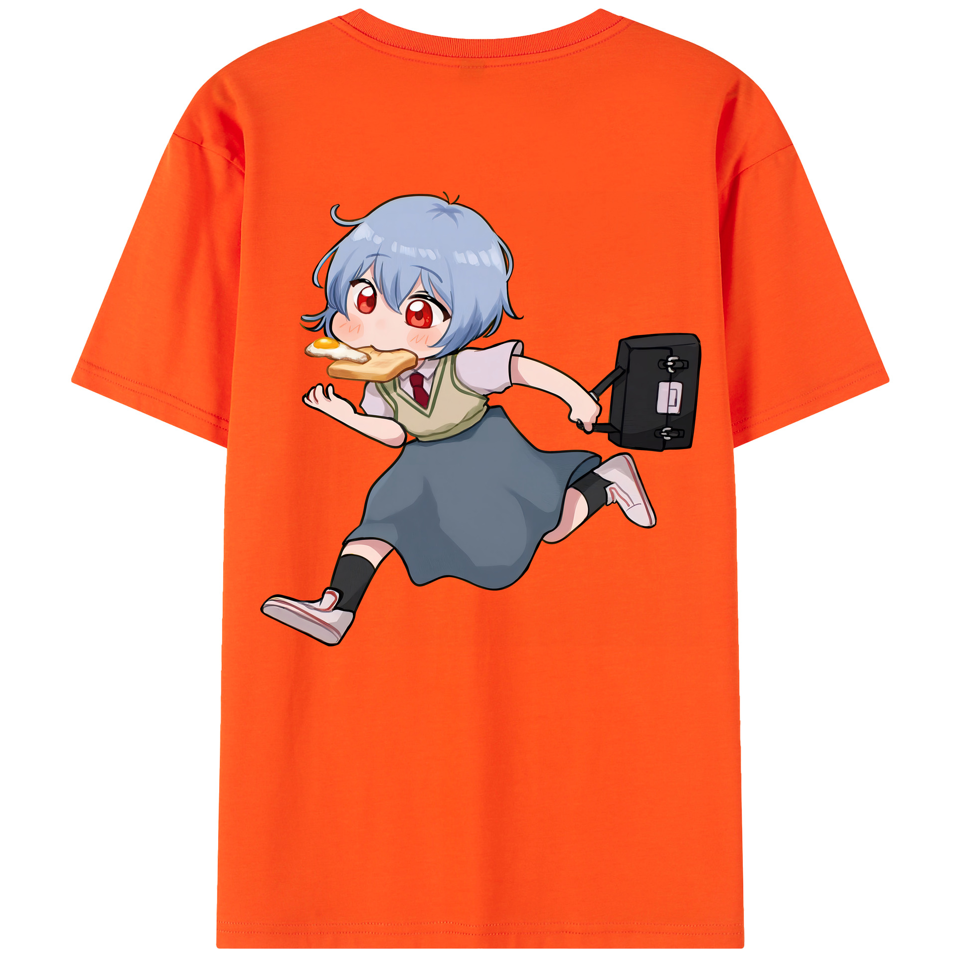 （画像用） EVA 新世紀エヴァンゲリオン 綿100％半袖Tシャツ（背面プリント）