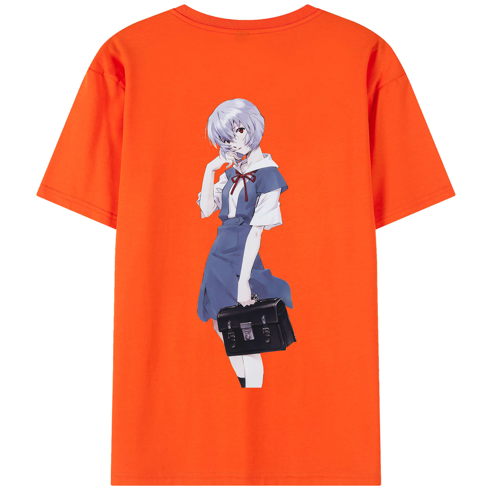 （画像用） EVA 新世紀エヴァンゲリオン 綿100％半袖Tシャツ（背面プリント）