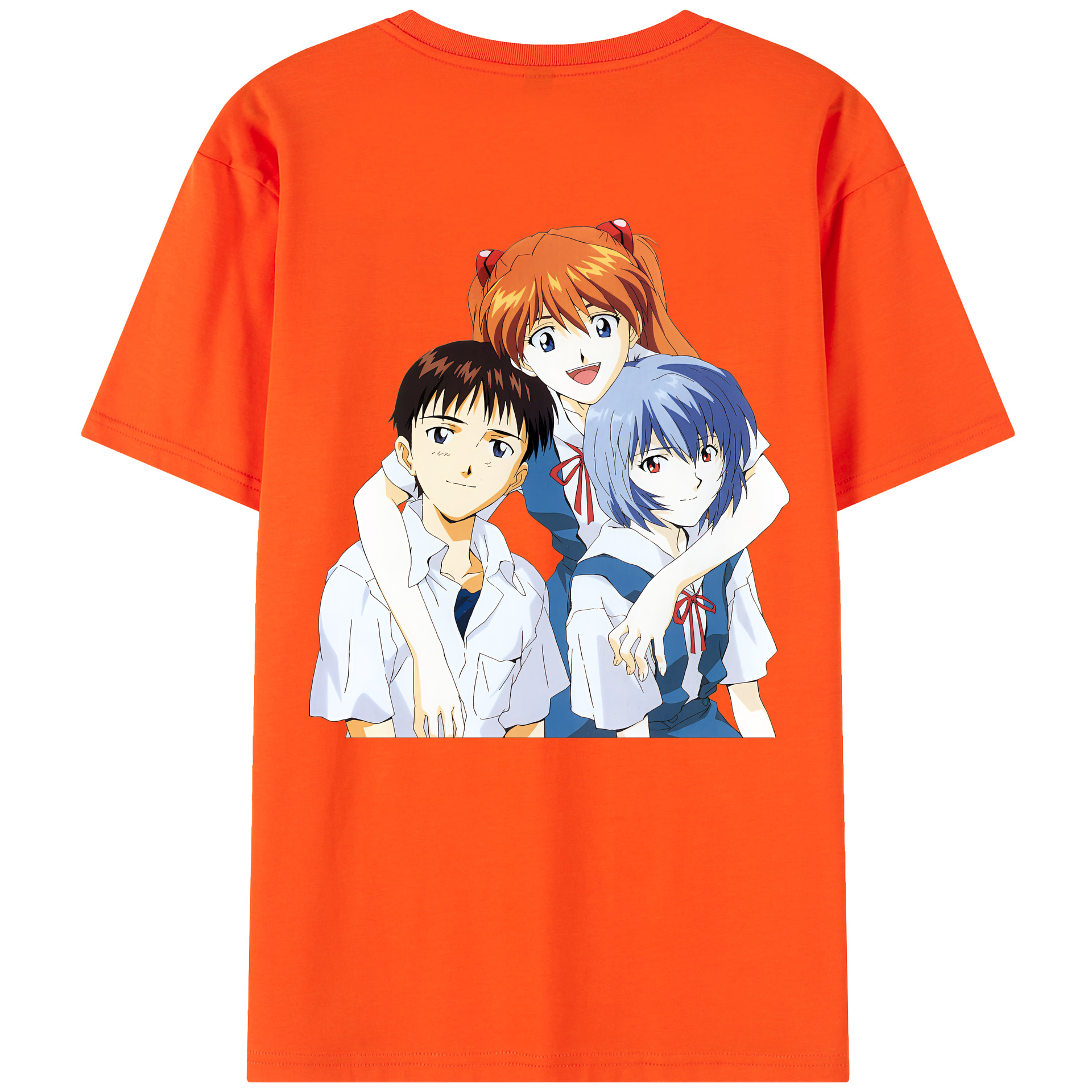 （画像用） EVA 新世紀エヴァンゲリオン 綿100％半袖Tシャツ（背面プリント）