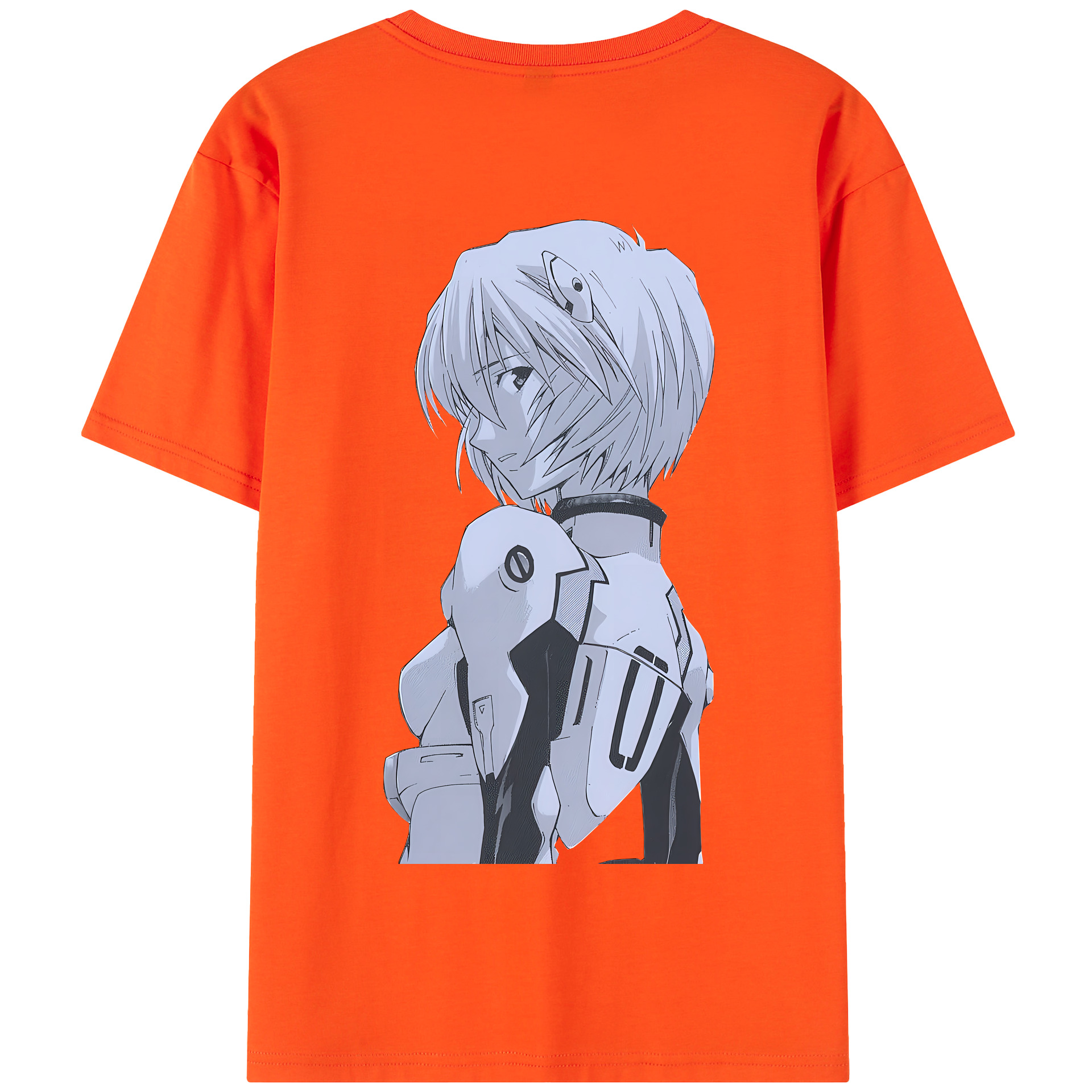 （画像用） EVA 新世紀エヴァンゲリオン 綿100％半袖Tシャツ（背面プリント）