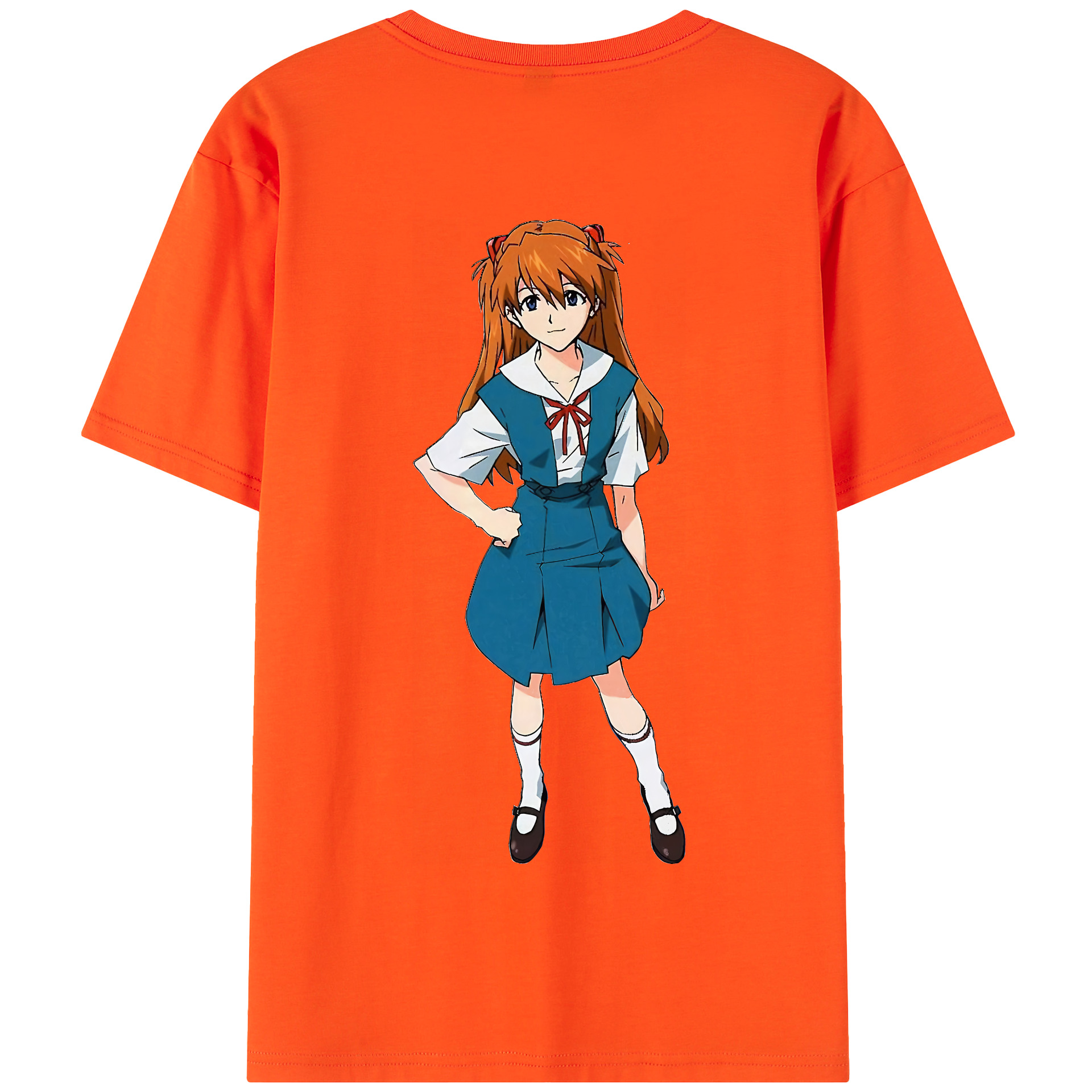 （画像用） EVA 新世紀エヴァンゲリオン 綿100％半袖Tシャツ（背面プリント）