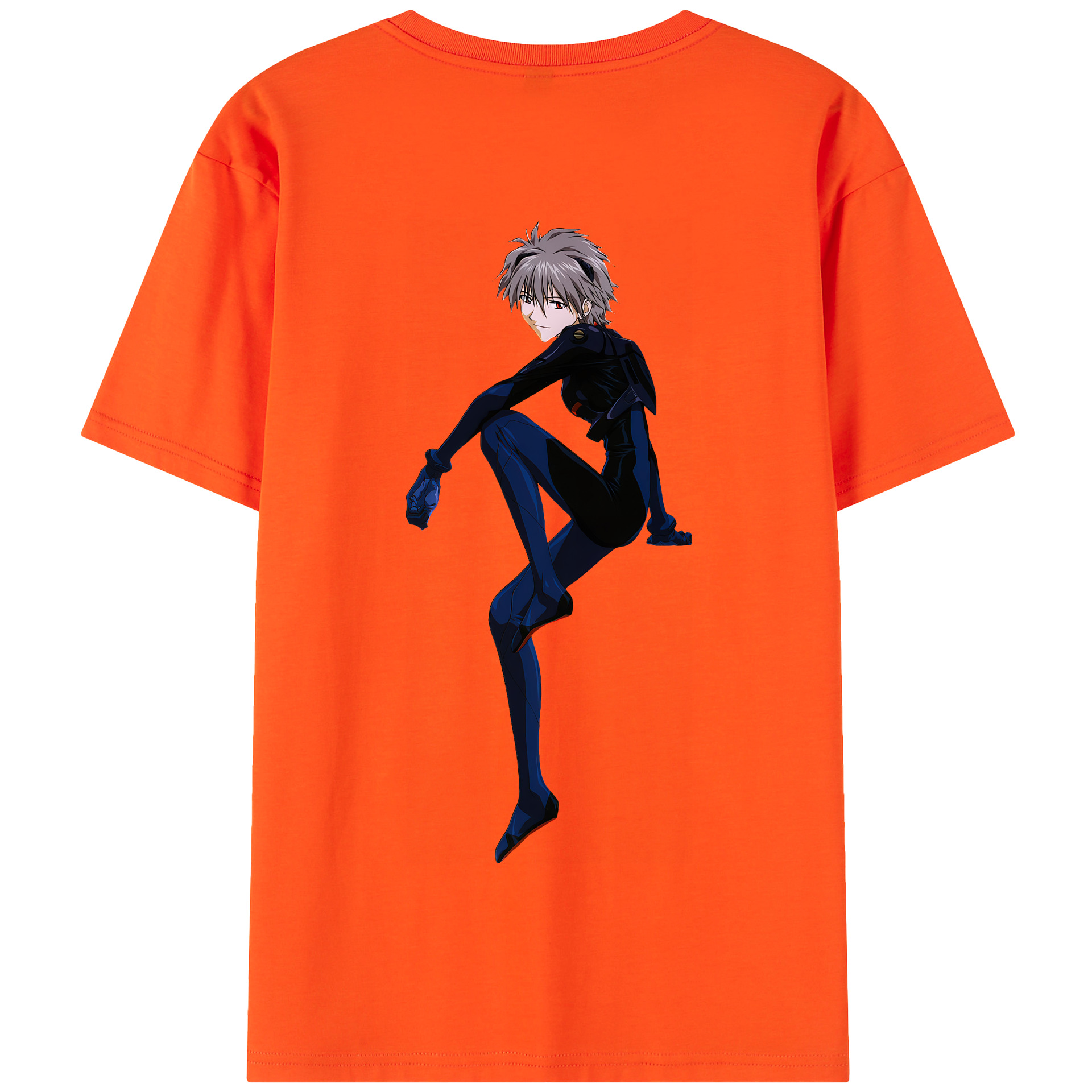 （画像用） EVA 新世紀エヴァンゲリオン 綿100％半袖Tシャツ（背面プリント）