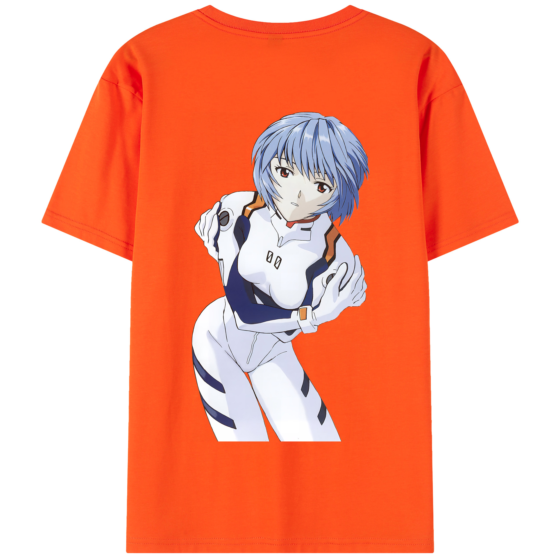 （画像用） EVA 新世紀エヴァンゲリオン 綿100％半袖Tシャツ（背面プリント）