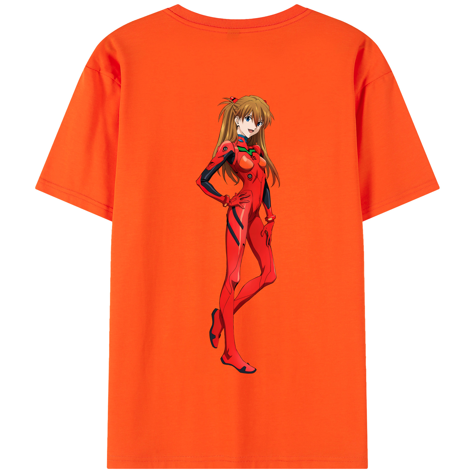 （画像用） EVA 新世紀エヴァンゲリオン 綿100％半袖Tシャツ（背面プリント）