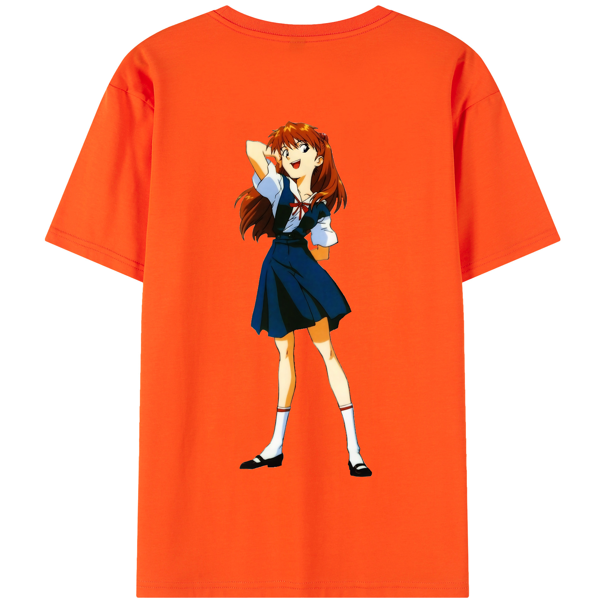 （画像用） EVA 新世紀エヴァンゲリオン 綿100％半袖Tシャツ（背面プリント）