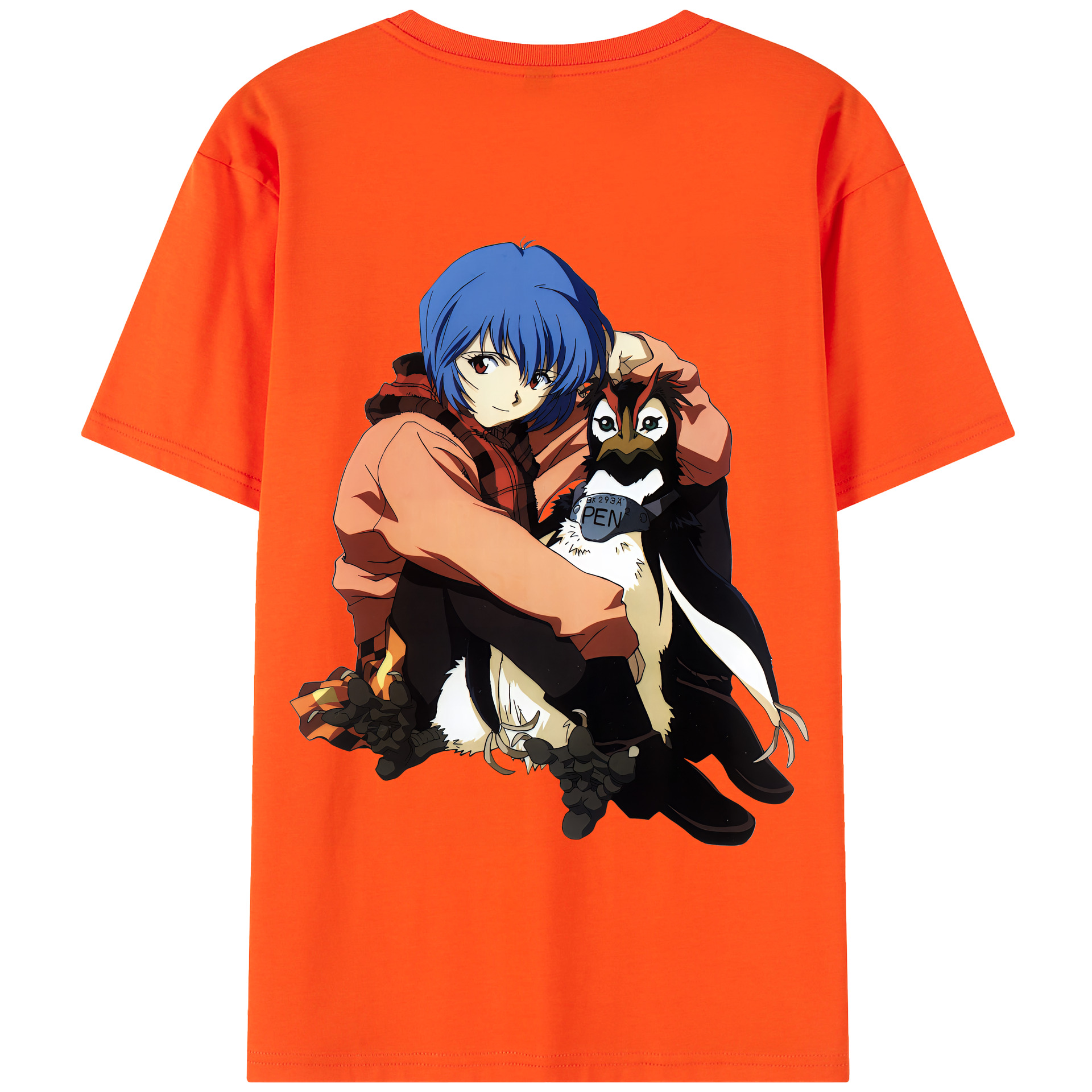 （画像用） EVA 新世紀エヴァンゲリオン 綿100％半袖Tシャツ（背面プリント）
