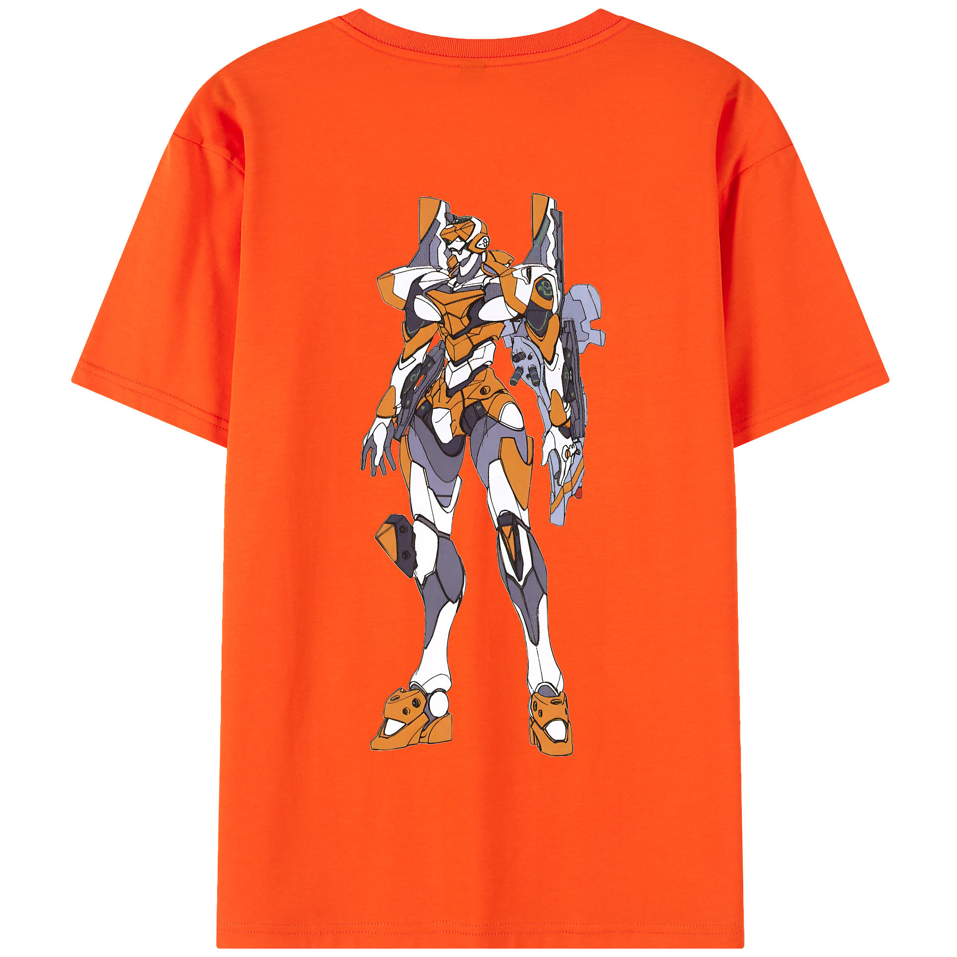 （画像用） EVA 新世紀エヴァンゲリオン 綿100％半袖Tシャツ（背面プリント）
