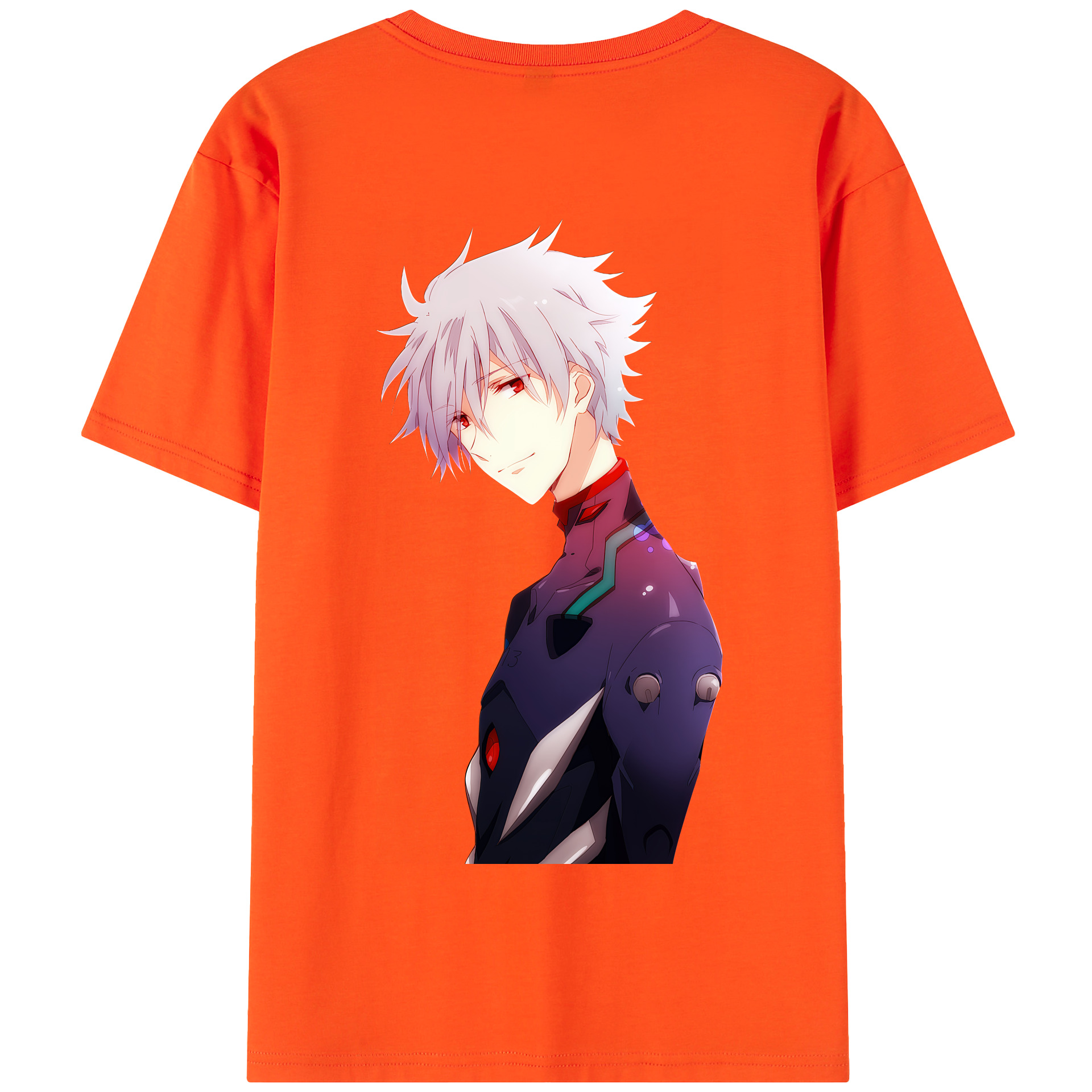 （画像用） EVA 新世紀エヴァンゲリオン 綿100％半袖Tシャツ（背面プリント）