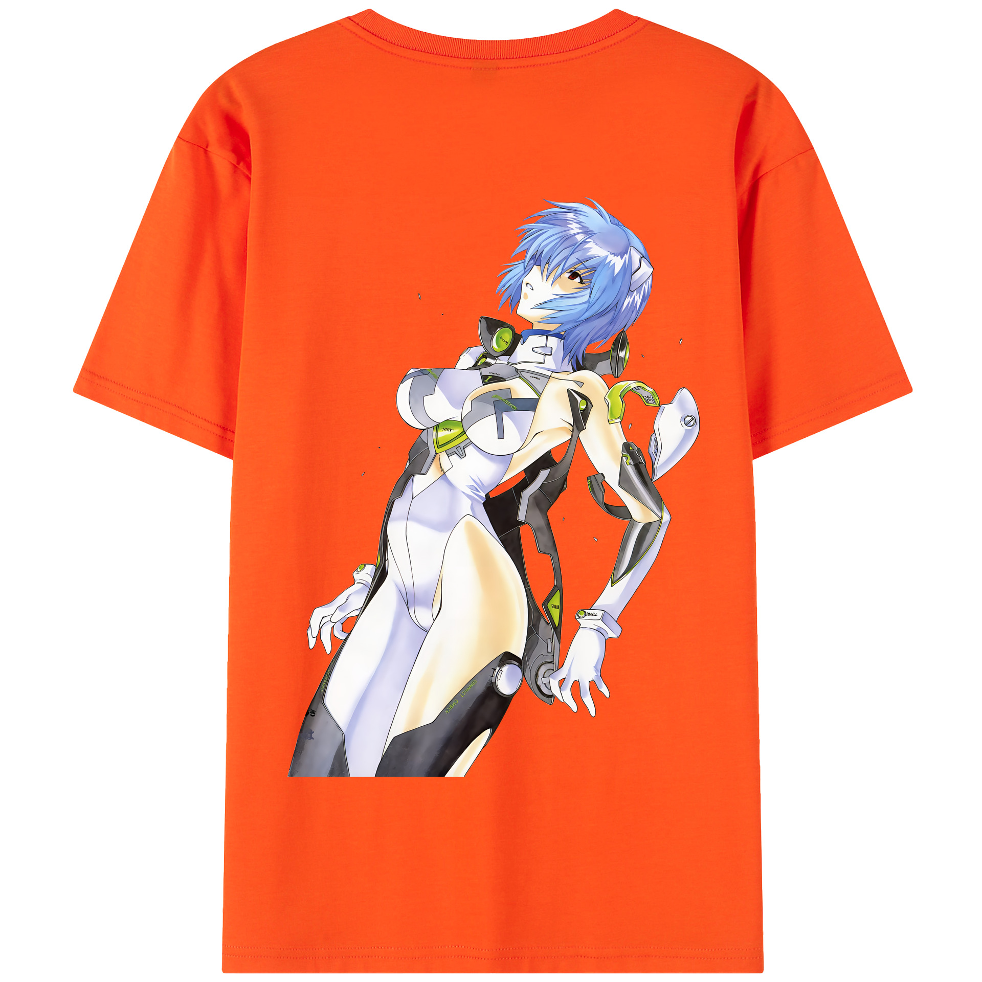 （画像用） EVA 新世紀エヴァンゲリオン 綿100％半袖Tシャツ（背面プリント）
