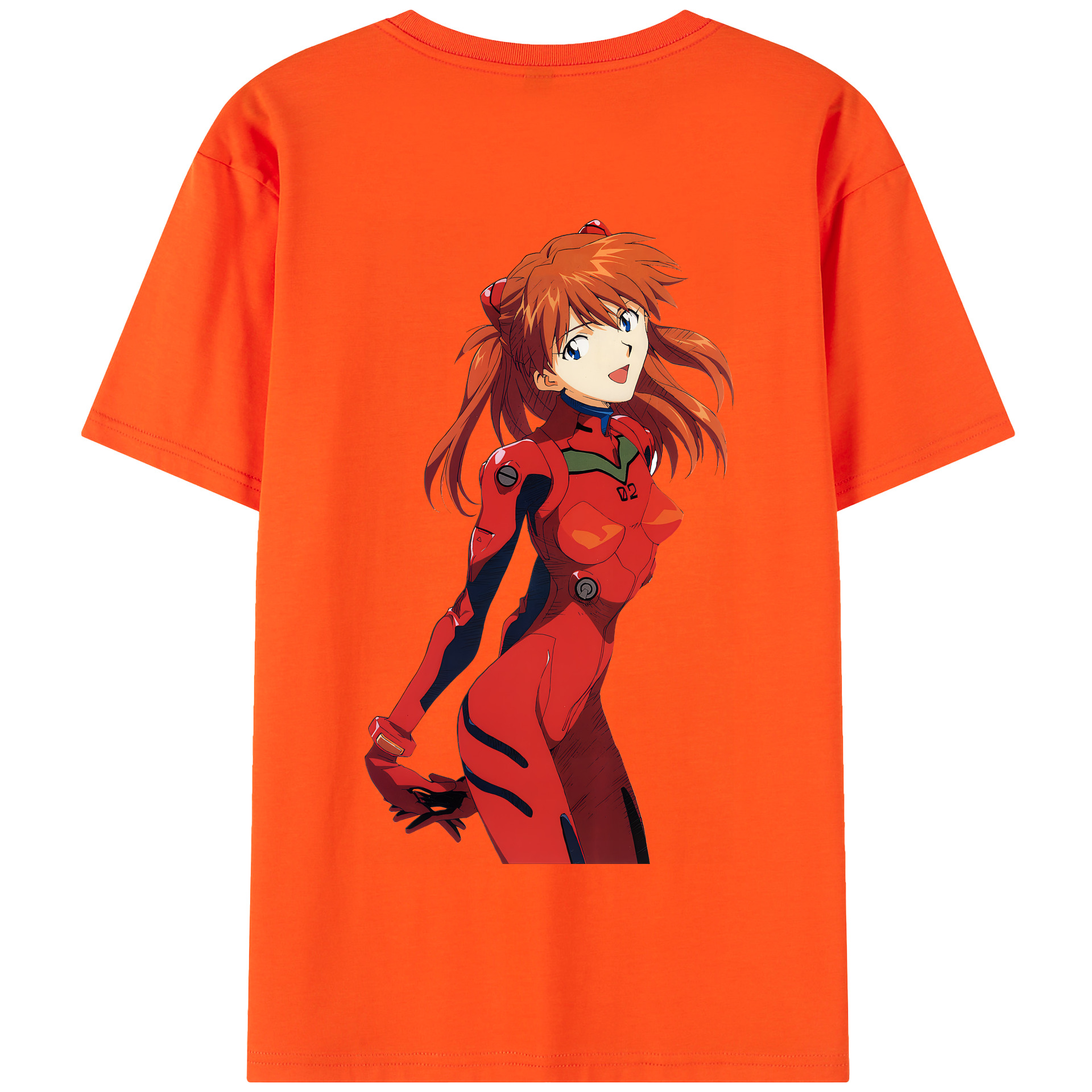 （画像用） EVA 新世紀エヴァンゲリオン 綿100％半袖Tシャツ（背面プリント）