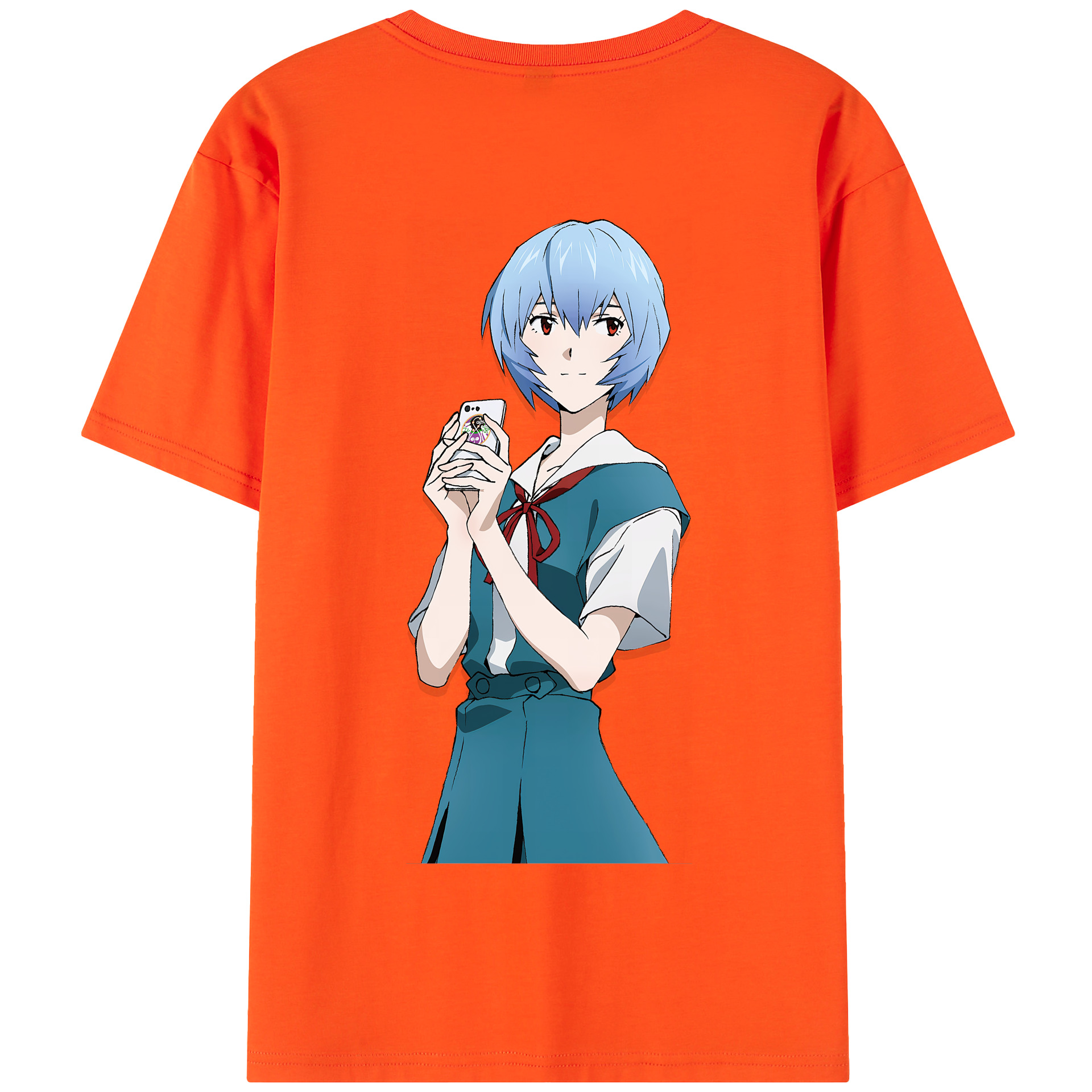 （画像用） EVA 新世紀エヴァンゲリオン 綿100％半袖Tシャツ（背面プリント）