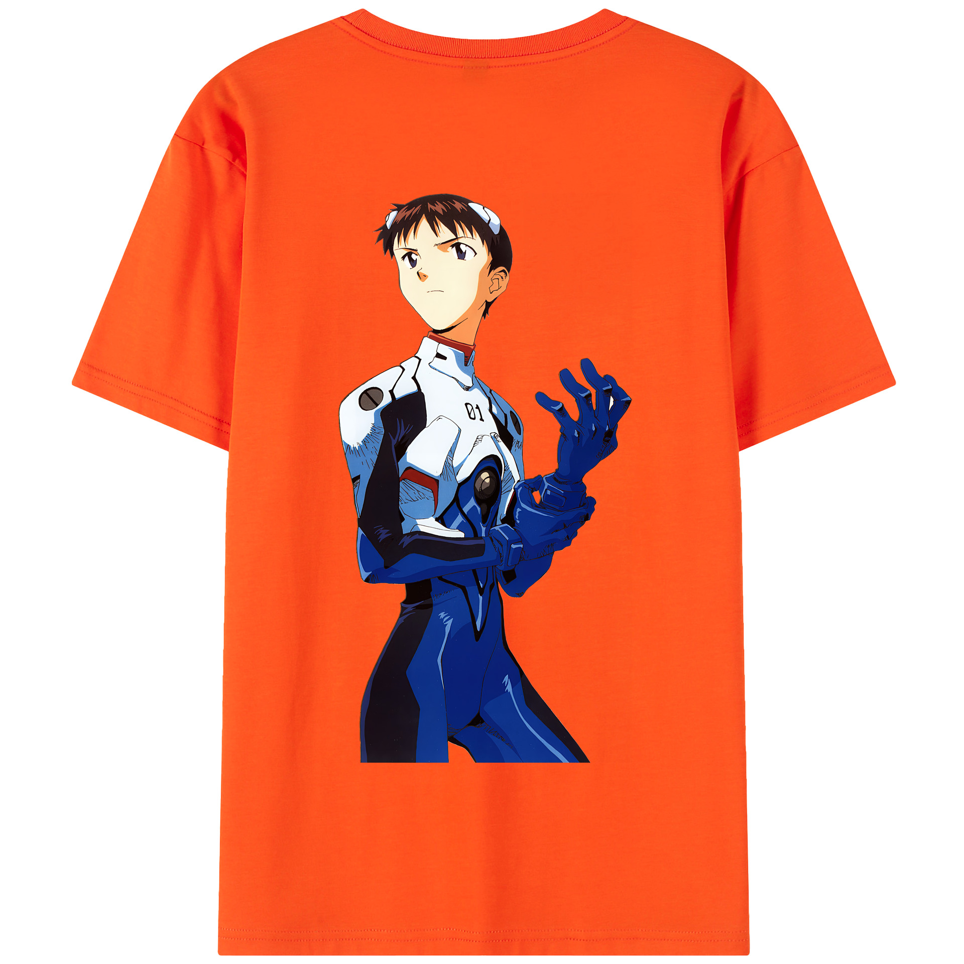 （画像用） EVA 新世紀エヴァンゲリオン 綿100％半袖Tシャツ（背面プリント）