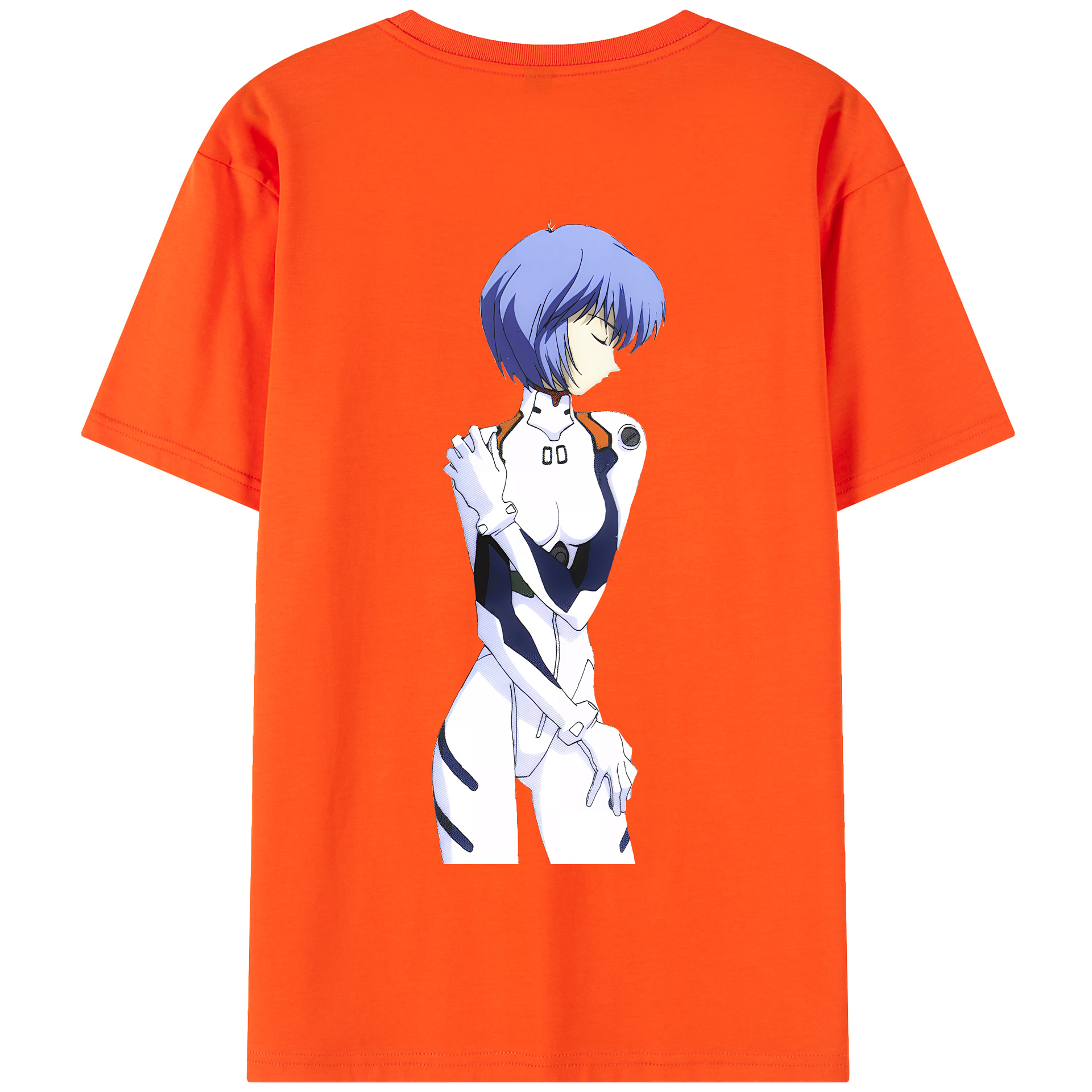 （画像用） EVA 新世紀エヴァンゲリオン 綿100％半袖Tシャツ（背面プリント）