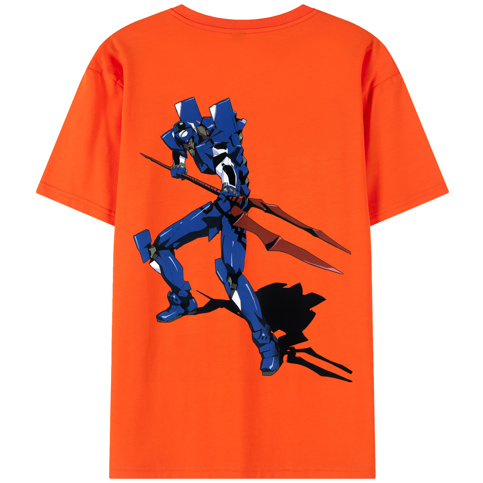 （画像用） EVA 新世紀エヴァンゲリオン 綿100％半袖Tシャツ（背面プリント）
