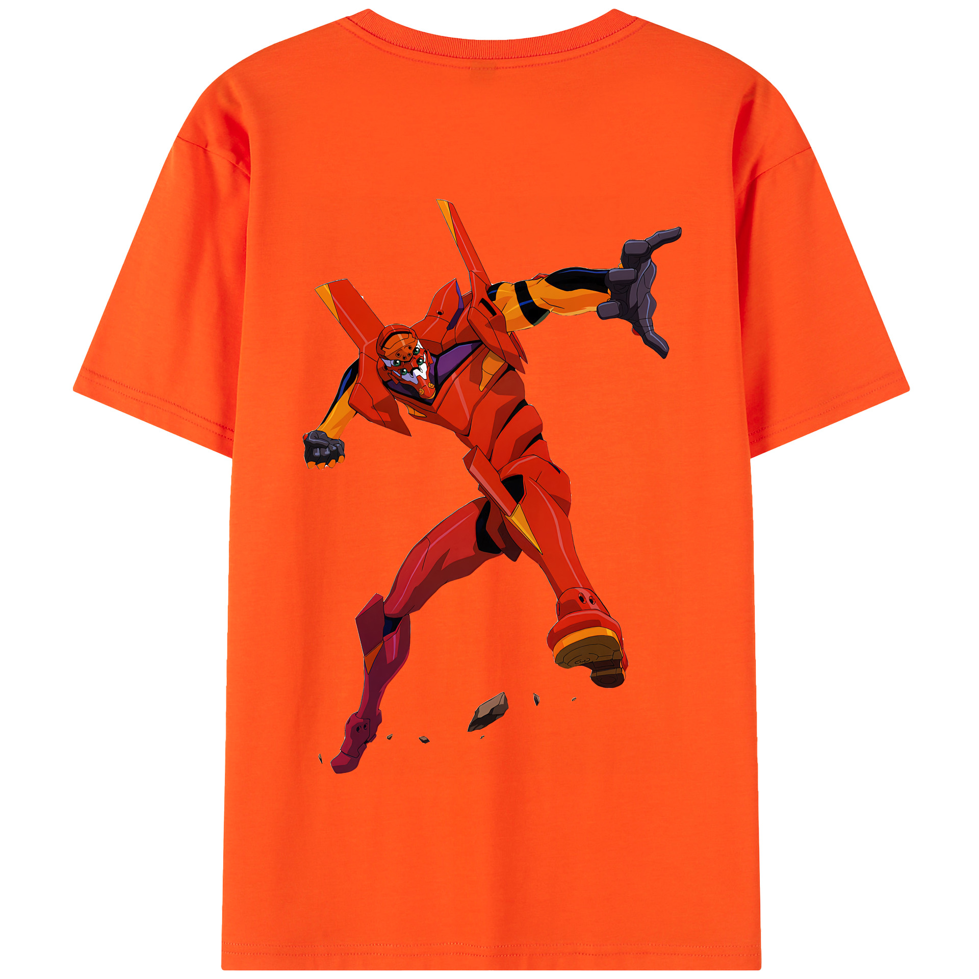 （画像用） EVA 新世紀エヴァンゲリオン 綿100％半袖Tシャツ（背面プリント）