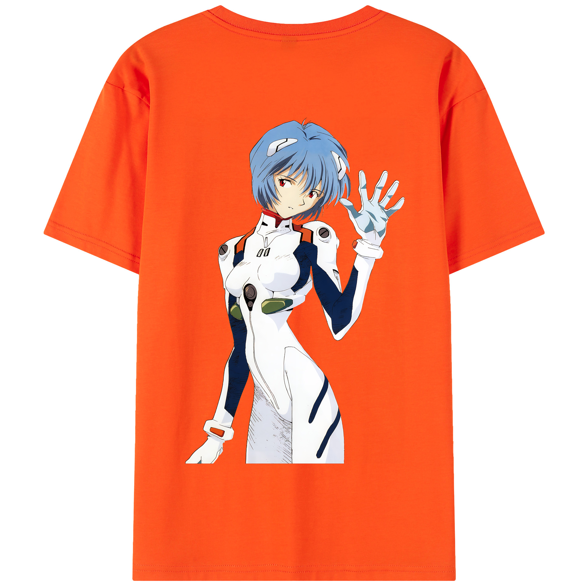 （画像用） EVA 新世紀エヴァンゲリオン 綿100％半袖Tシャツ（背面プリント）
