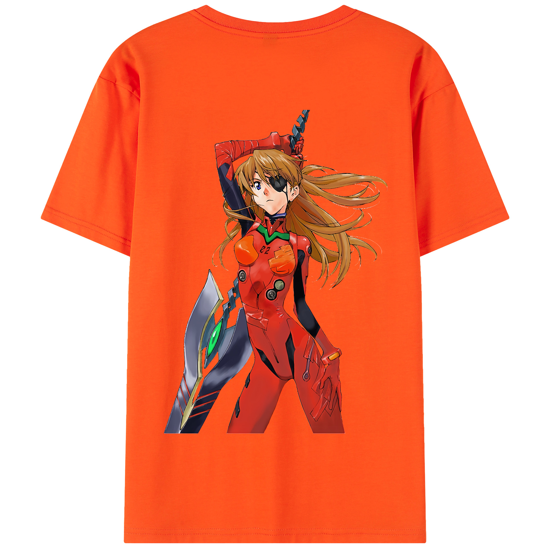 （画像用） EVA 新世紀エヴァンゲリオン 綿100％半袖Tシャツ（背面プリント）