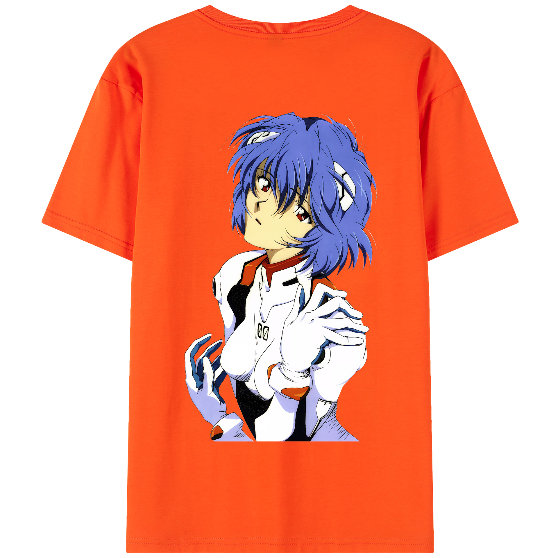 （画像用） EVA 新世紀エヴァンゲリオン 綿100％半袖Tシャツ（背面プリント）