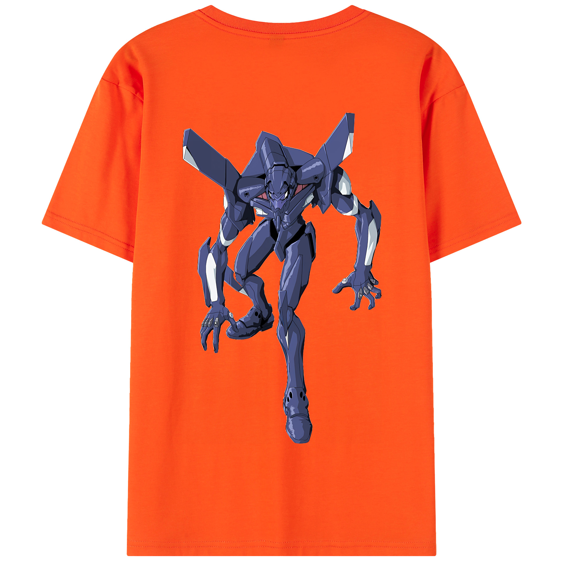 （画像用） EVA 新世紀エヴァンゲリオン 綿100％半袖Tシャツ（背面プリント）