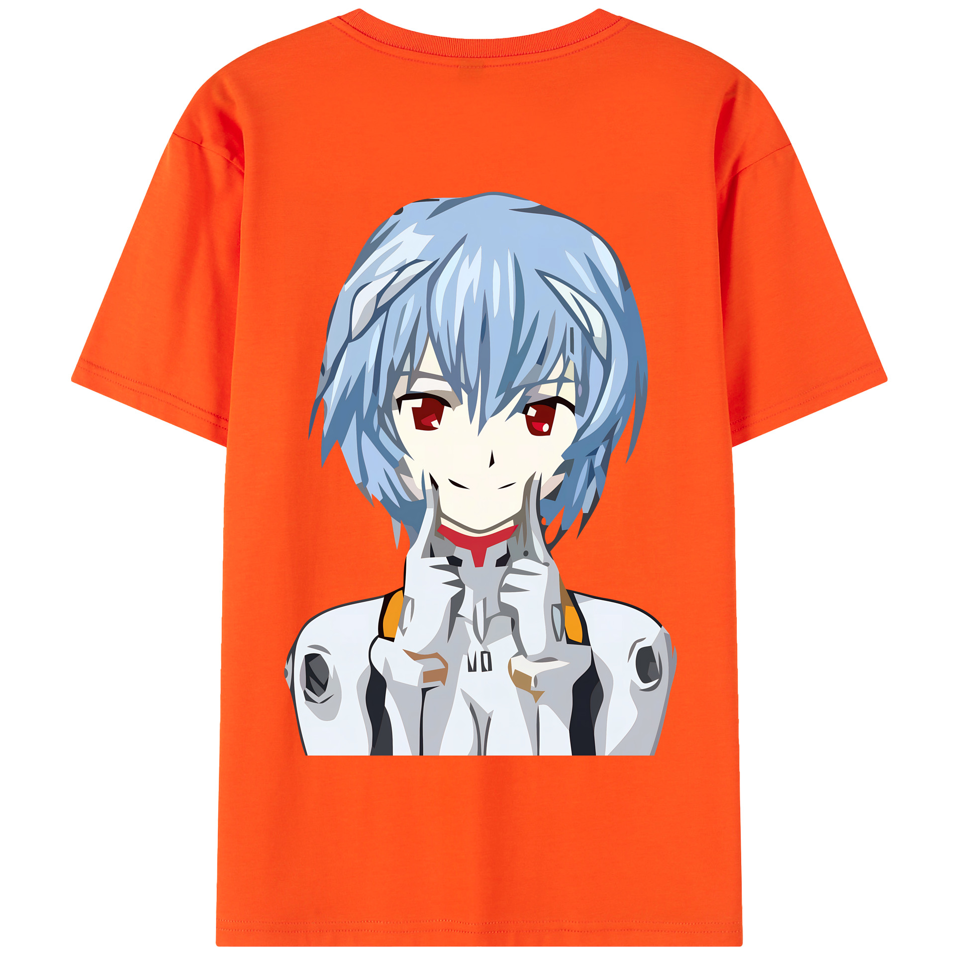 （画像用） EVA 新世紀エヴァンゲリオン 綿100％半袖Tシャツ（背面プリント）