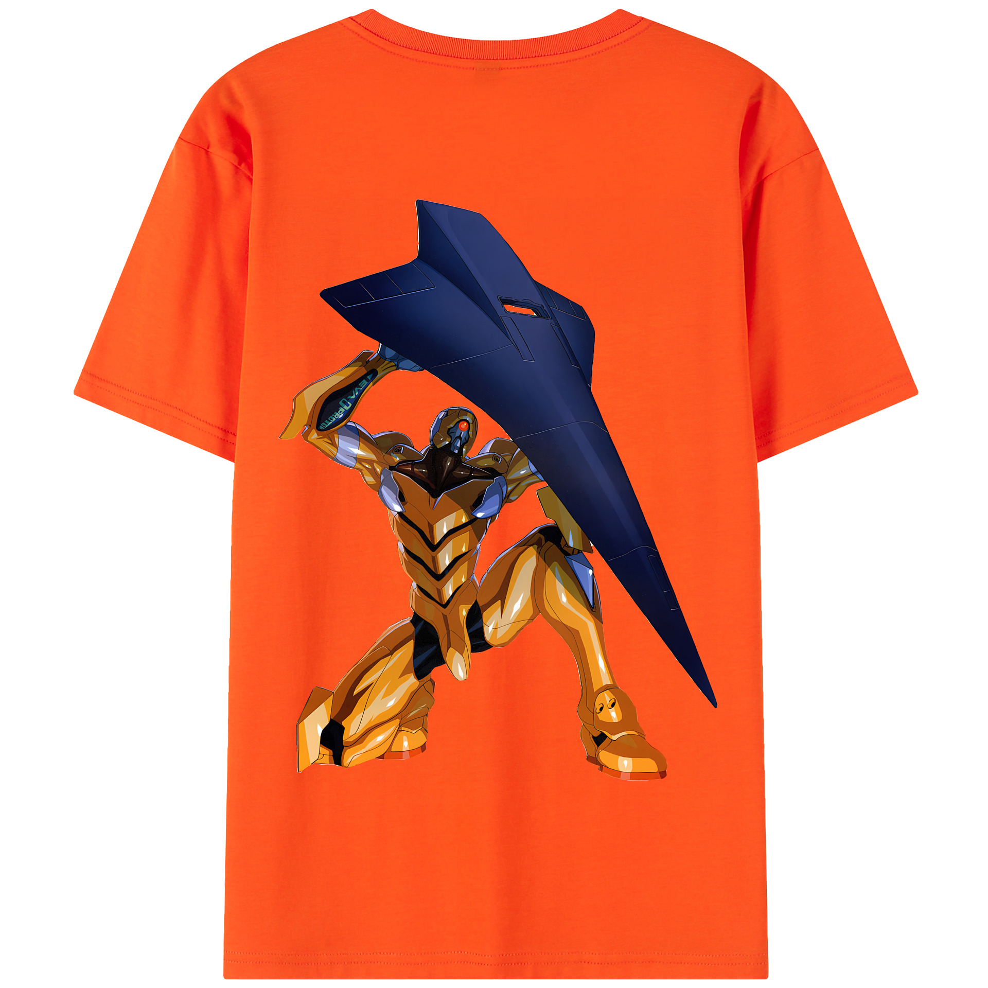 （画像用） EVA 新世紀エヴァンゲリオン 綿100％半袖Tシャツ（背面プリント）