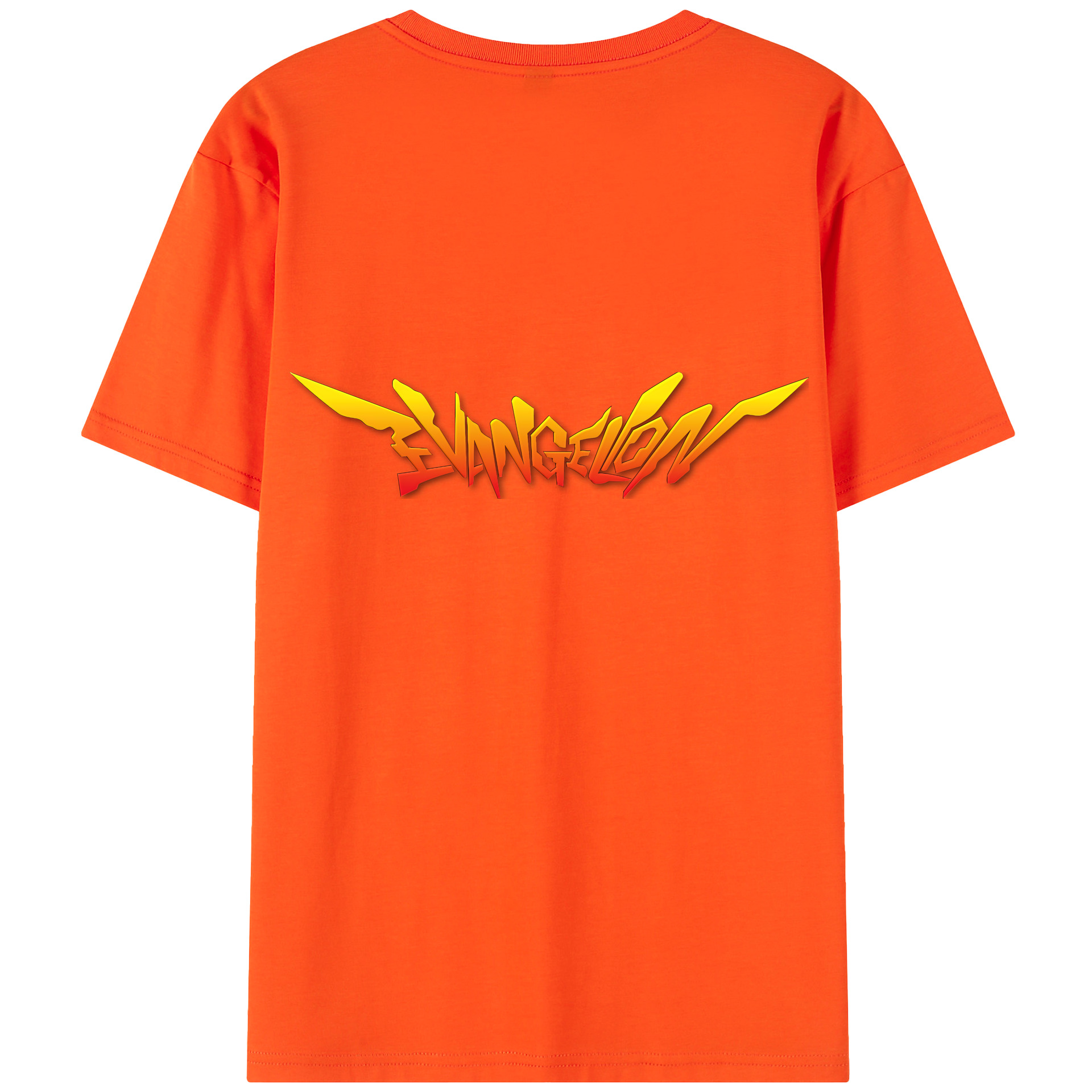 （画像用） EVA 新世紀エヴァンゲリオン 綿100％半袖Tシャツ（背面プリント）
