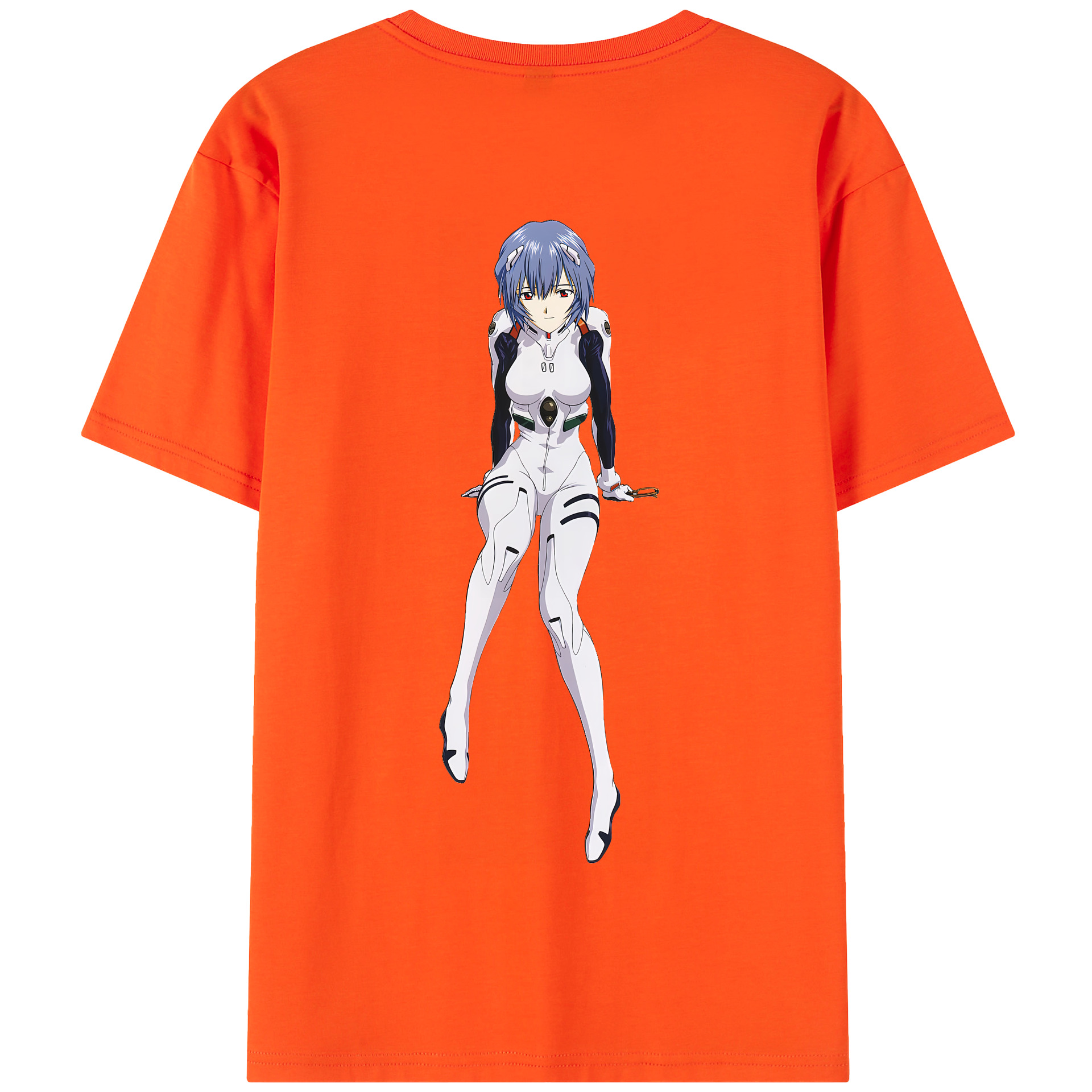 （画像用） EVA 新世紀エヴァンゲリオン 綿100％半袖Tシャツ（背面プリント）