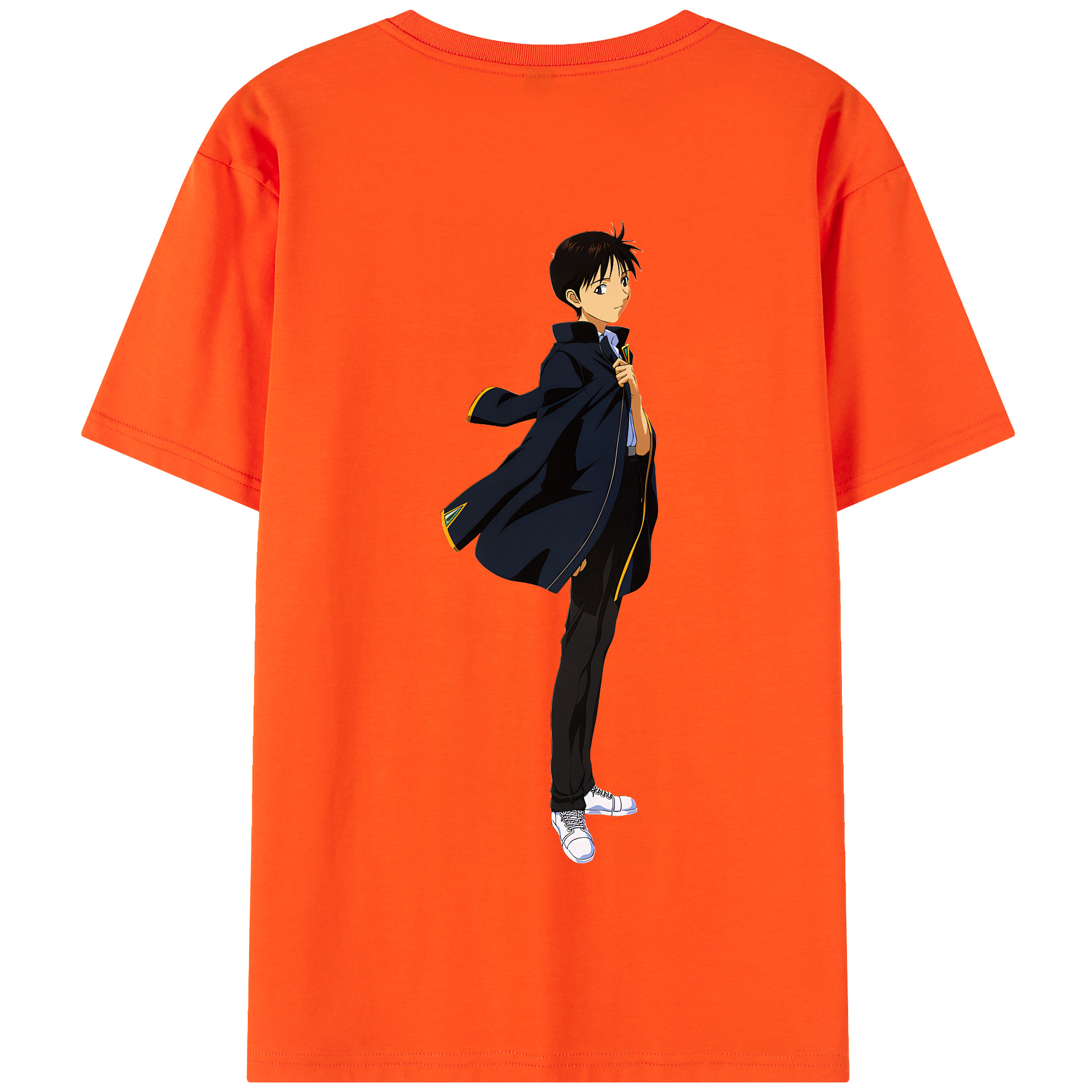（画像用） EVA 新世紀エヴァンゲリオン 綿100％半袖Tシャツ（背面プリント）