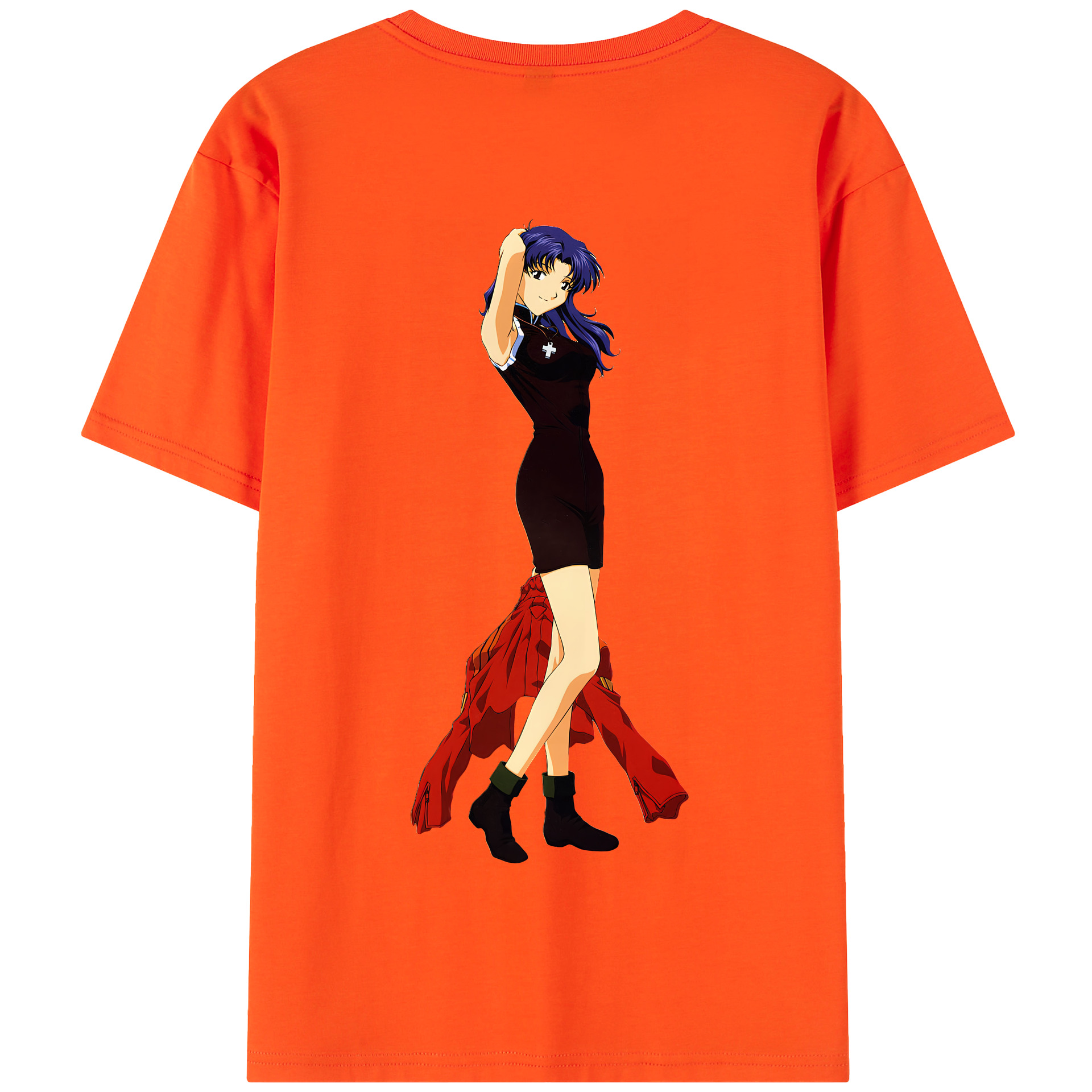 （画像用） EVA 新世紀エヴァンゲリオン 綿100％半袖Tシャツ（背面プリント）