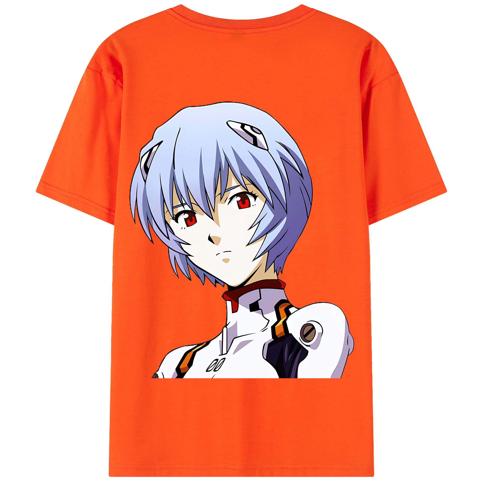 （画像用） EVA 新世紀エヴァンゲリオン 綿100％半袖Tシャツ（背面プリント）