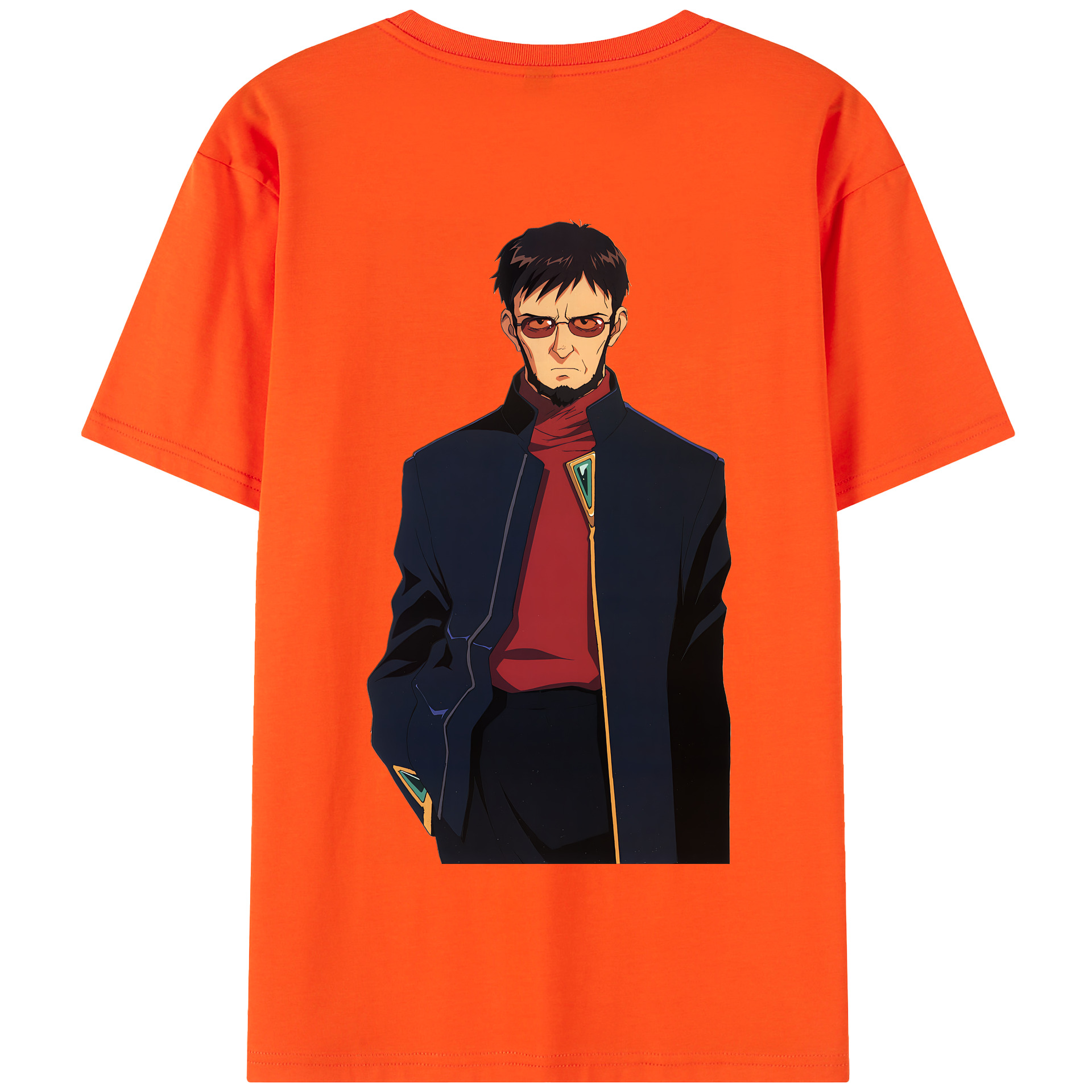 （画像用） EVA 新世紀エヴァンゲリオン 綿100％半袖Tシャツ（背面プリント）