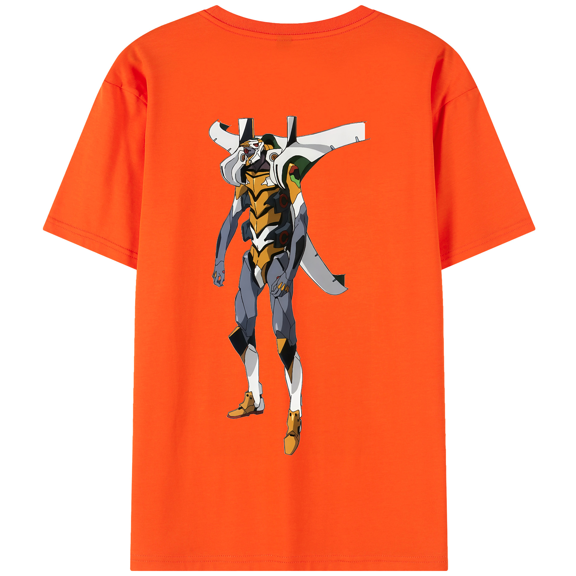 （画像用） EVA 新世紀エヴァンゲリオン 綿100％半袖Tシャツ（背面プリント）