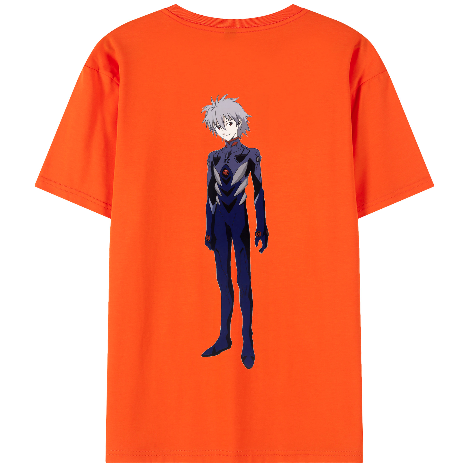 （画像用） EVA 新世紀エヴァンゲリオン 綿100％半袖Tシャツ（背面プリント）