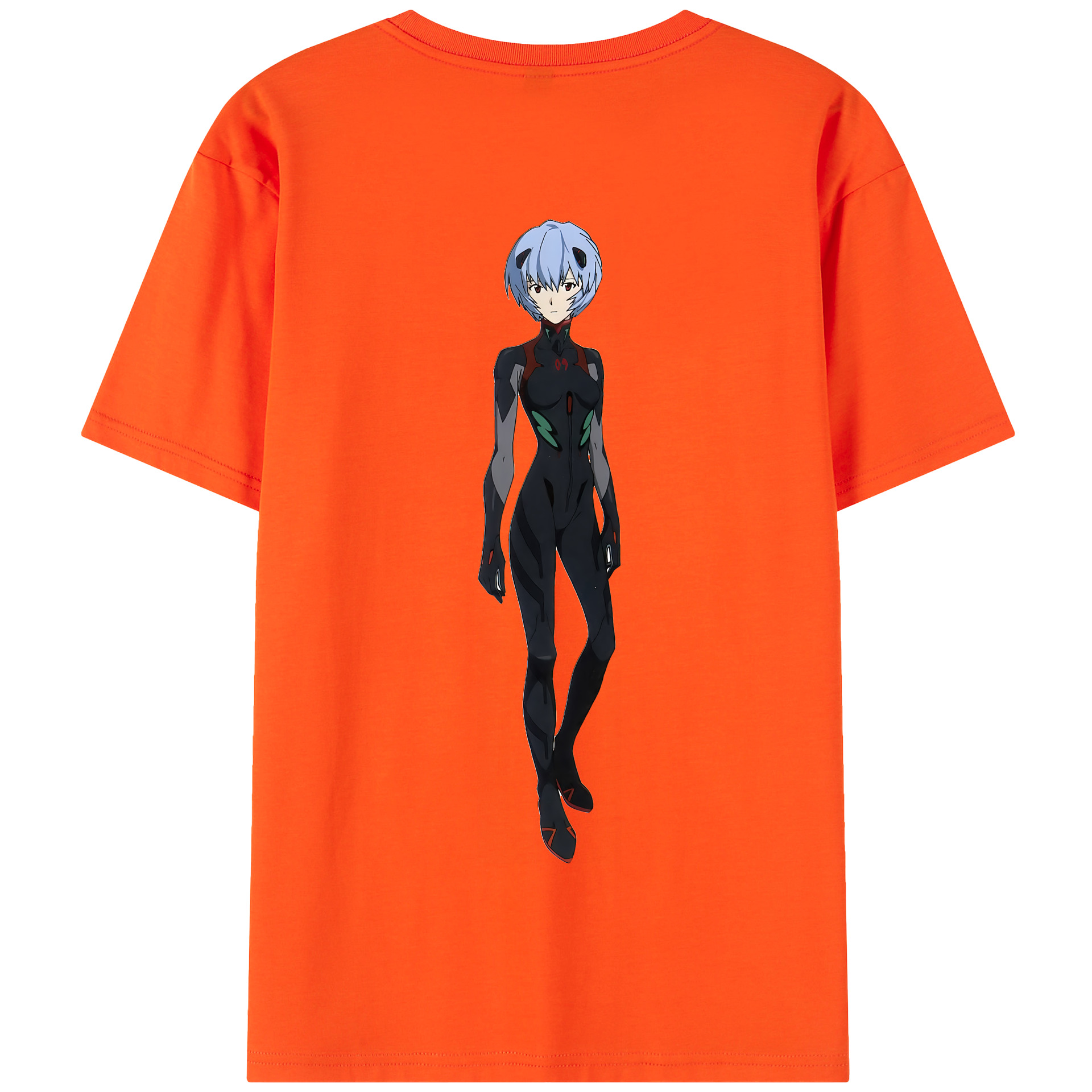 （画像用） EVA 新世紀エヴァンゲリオン 綿100％半袖Tシャツ（背面プリント）