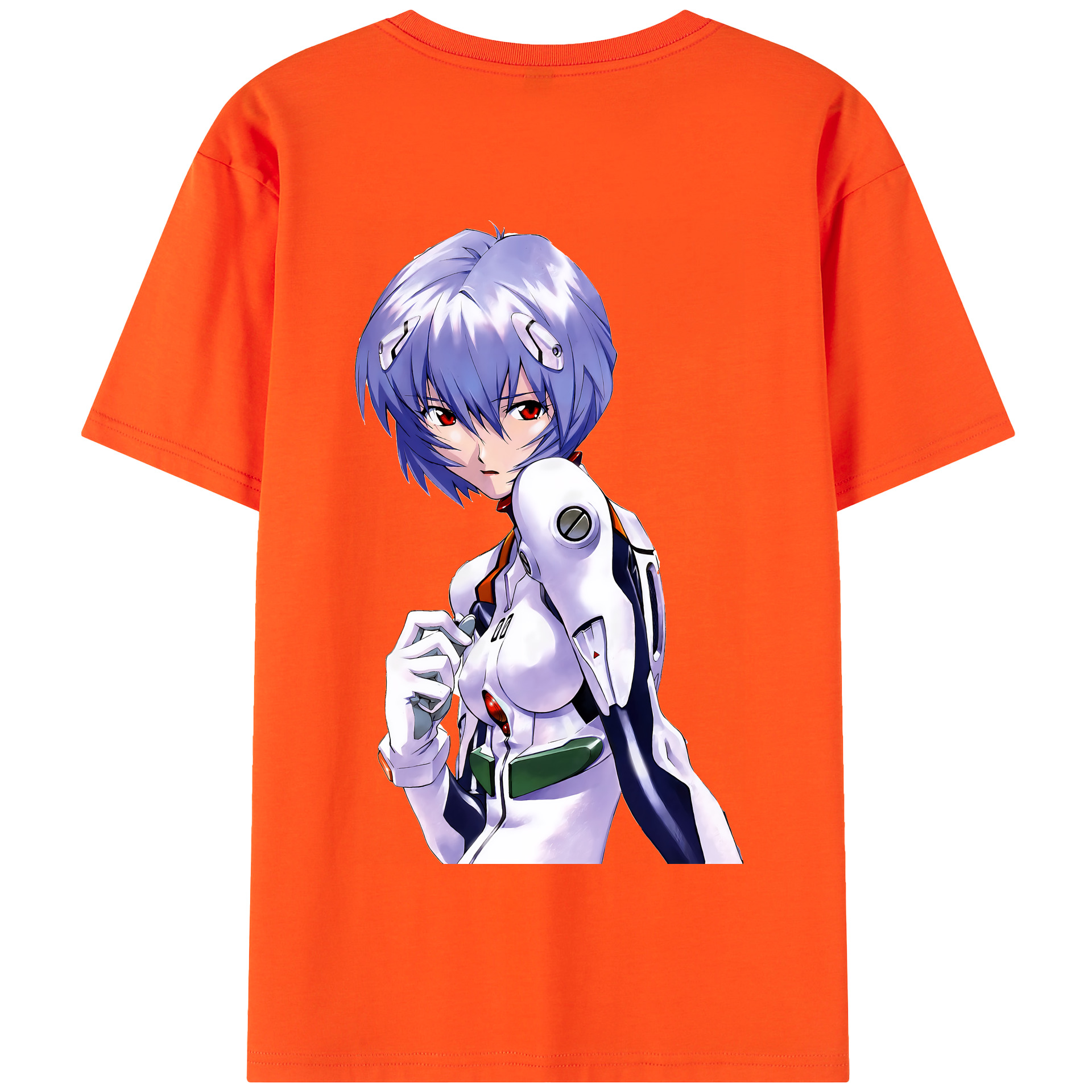 （画像用） EVA 新世紀エヴァンゲリオン 綿100％半袖Tシャツ（背面プリント）