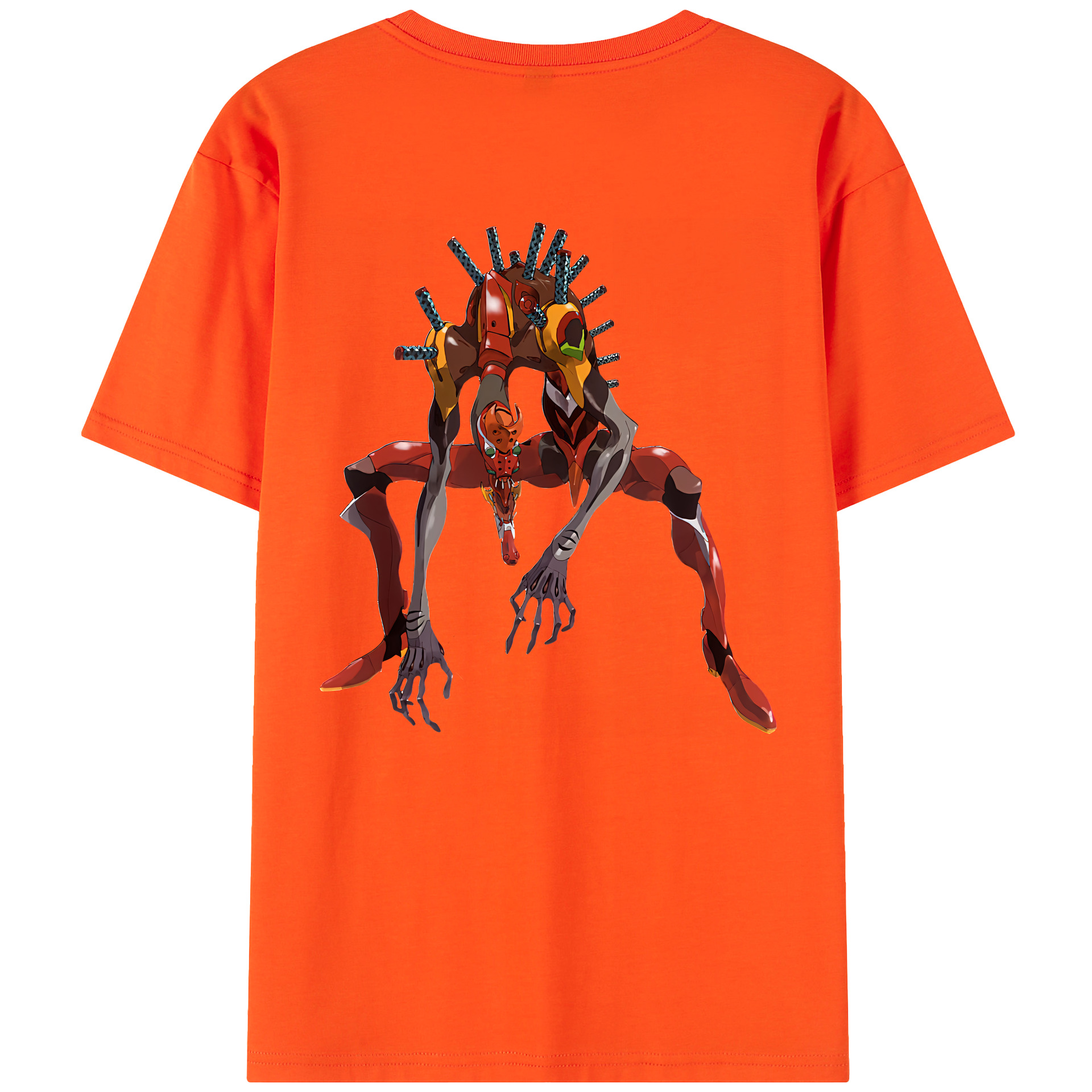 （画像用） EVA 新世紀エヴァンゲリオン 綿100％半袖Tシャツ（背面プリント）