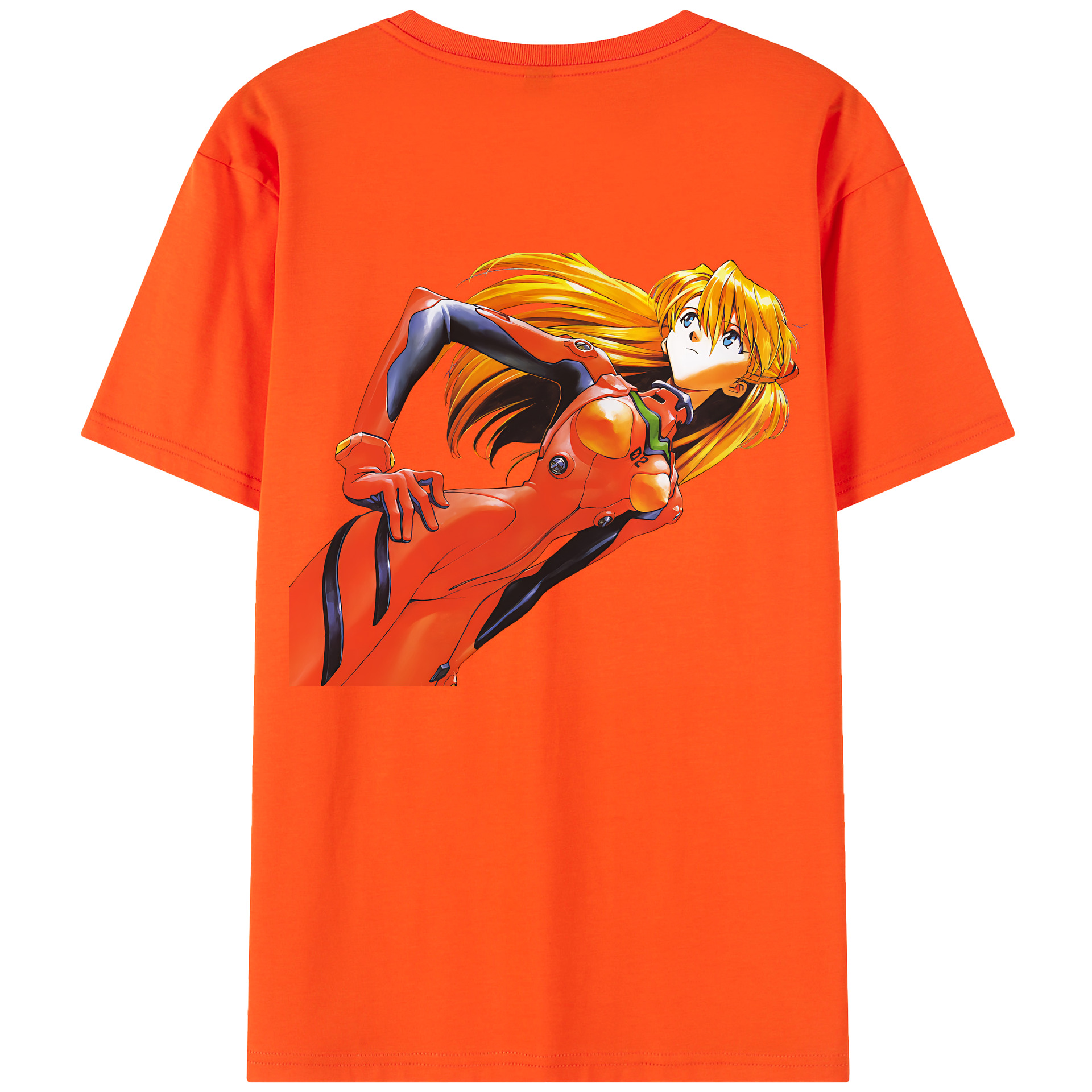 （画像用） EVA 新世紀エヴァンゲリオン 綿100％半袖Tシャツ（背面プリント）