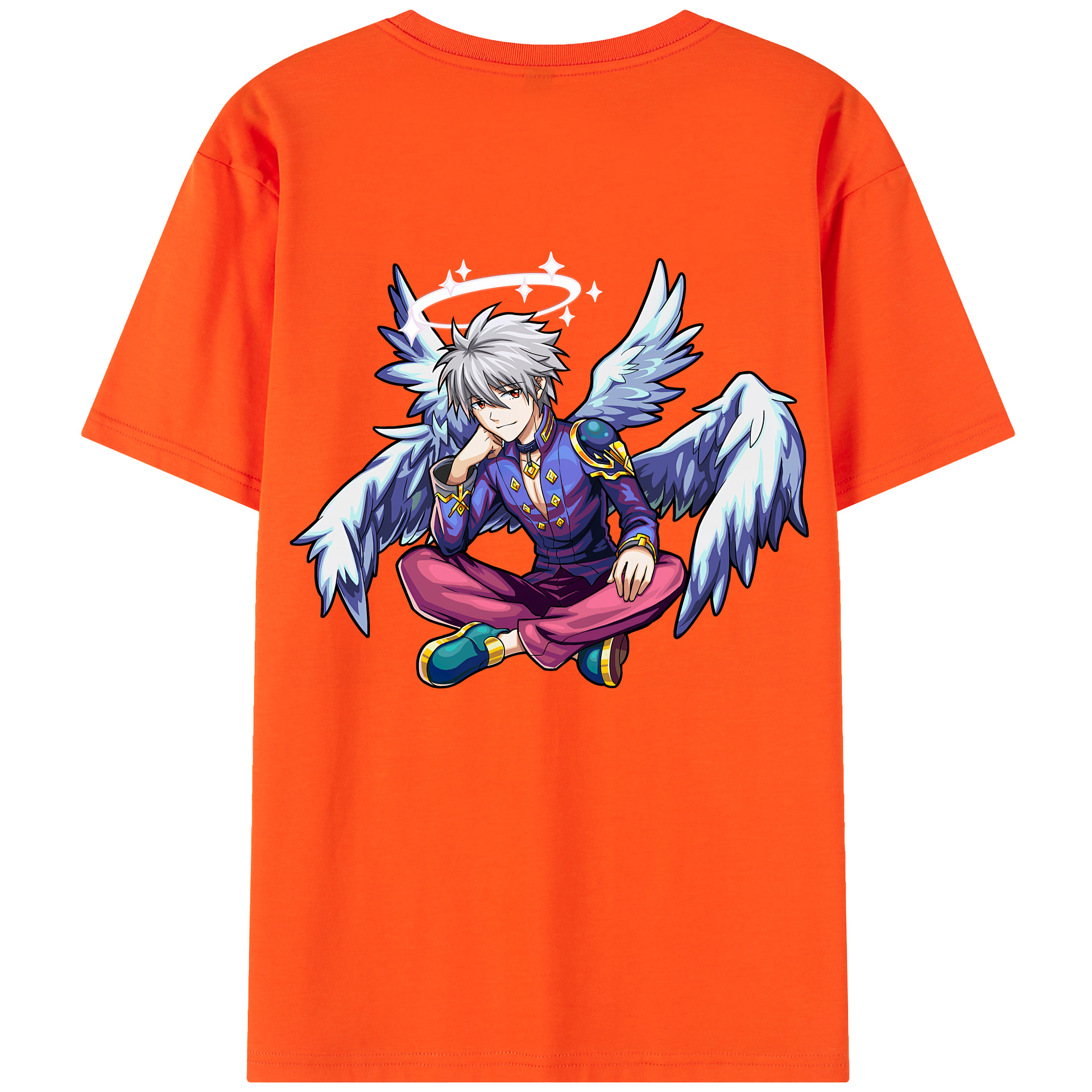 （画像用） EVA 新世紀エヴァンゲリオン 綿100％半袖Tシャツ（背面プリント）